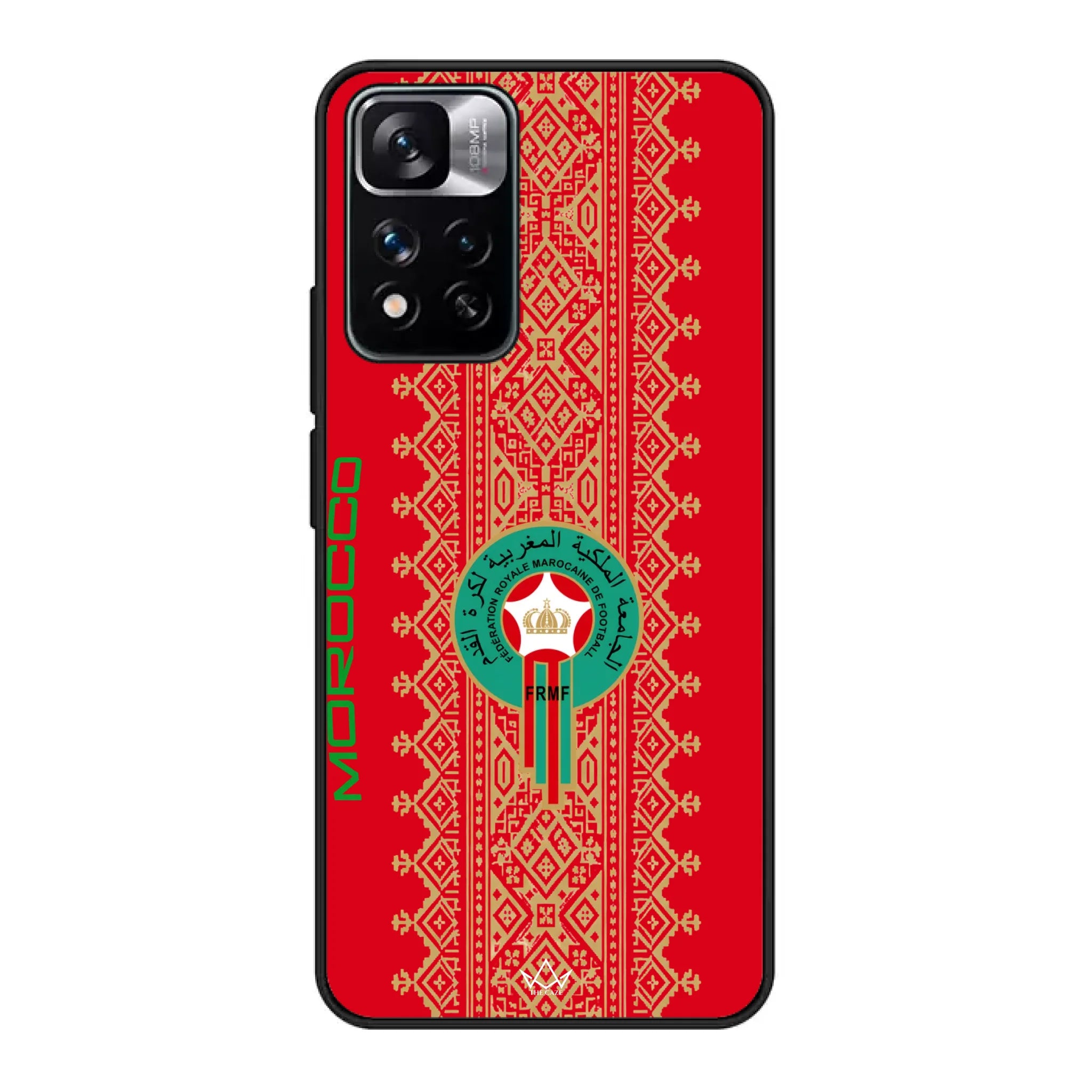 World Cup football phone case  logo pattern - Morocco