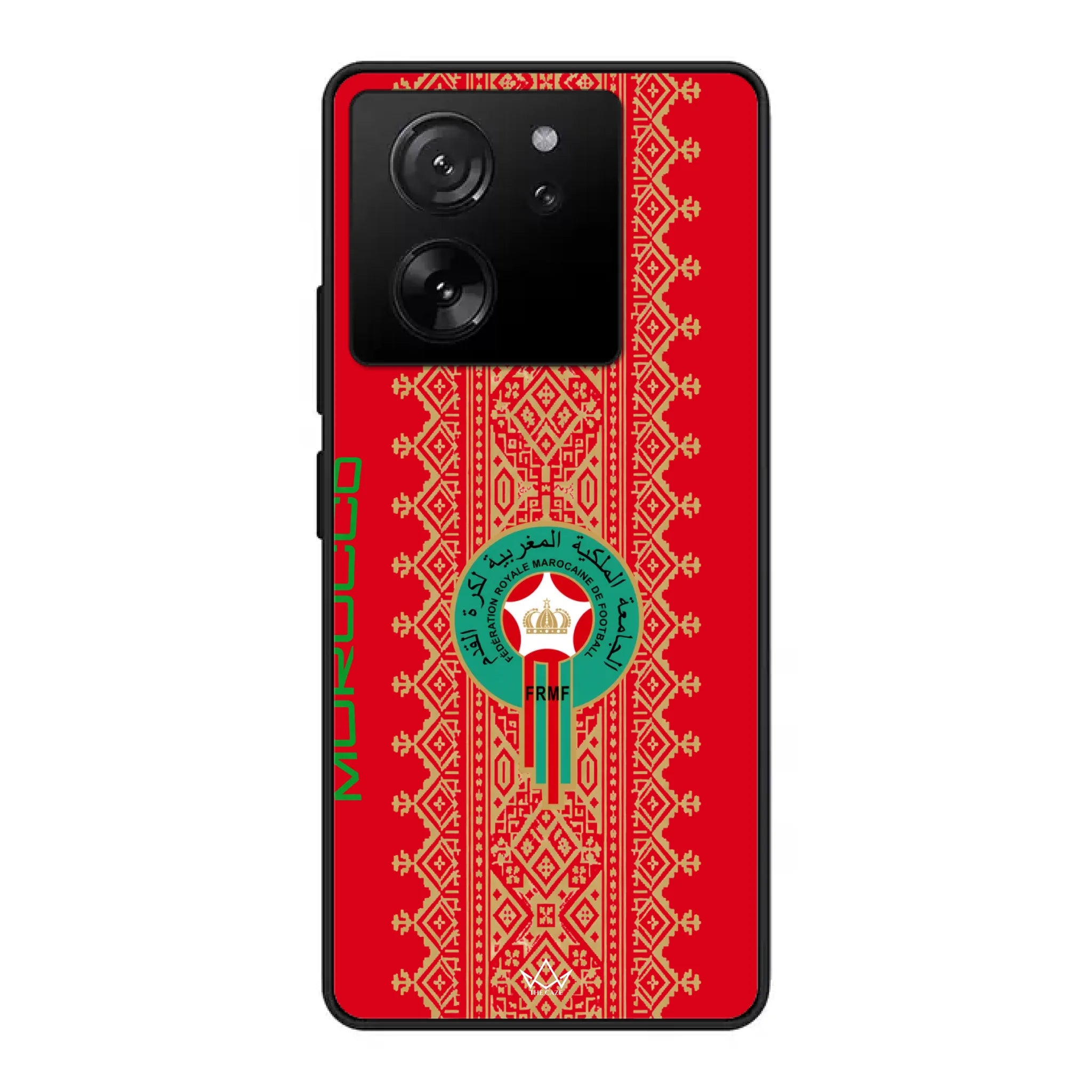 World Cup football phone case  logo pattern - Morocco