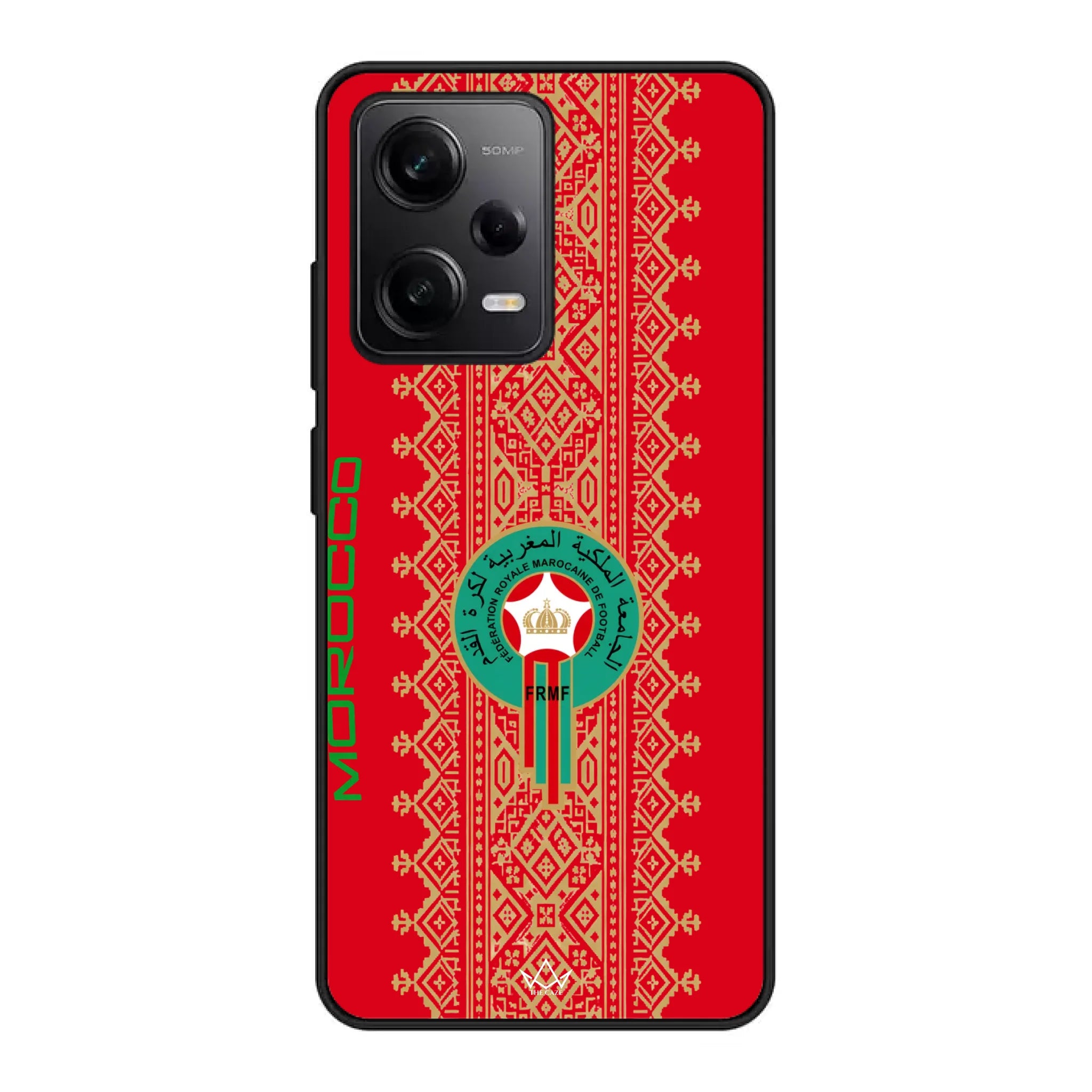 World Cup football phone case  logo pattern - Morocco