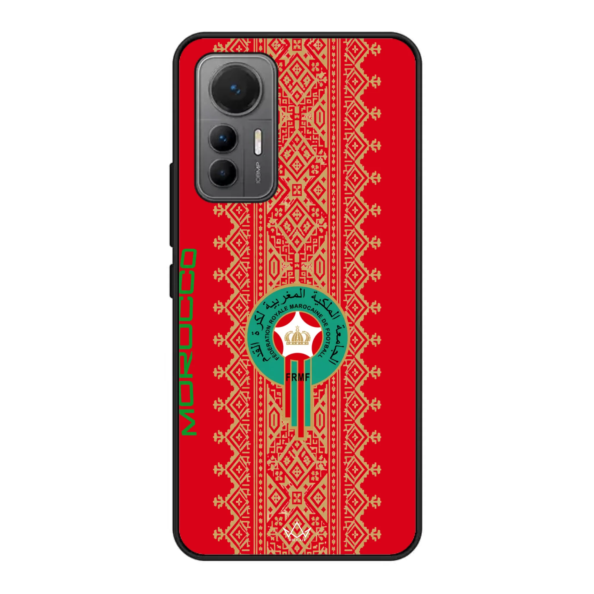 World Cup football phone case  logo pattern - Morocco