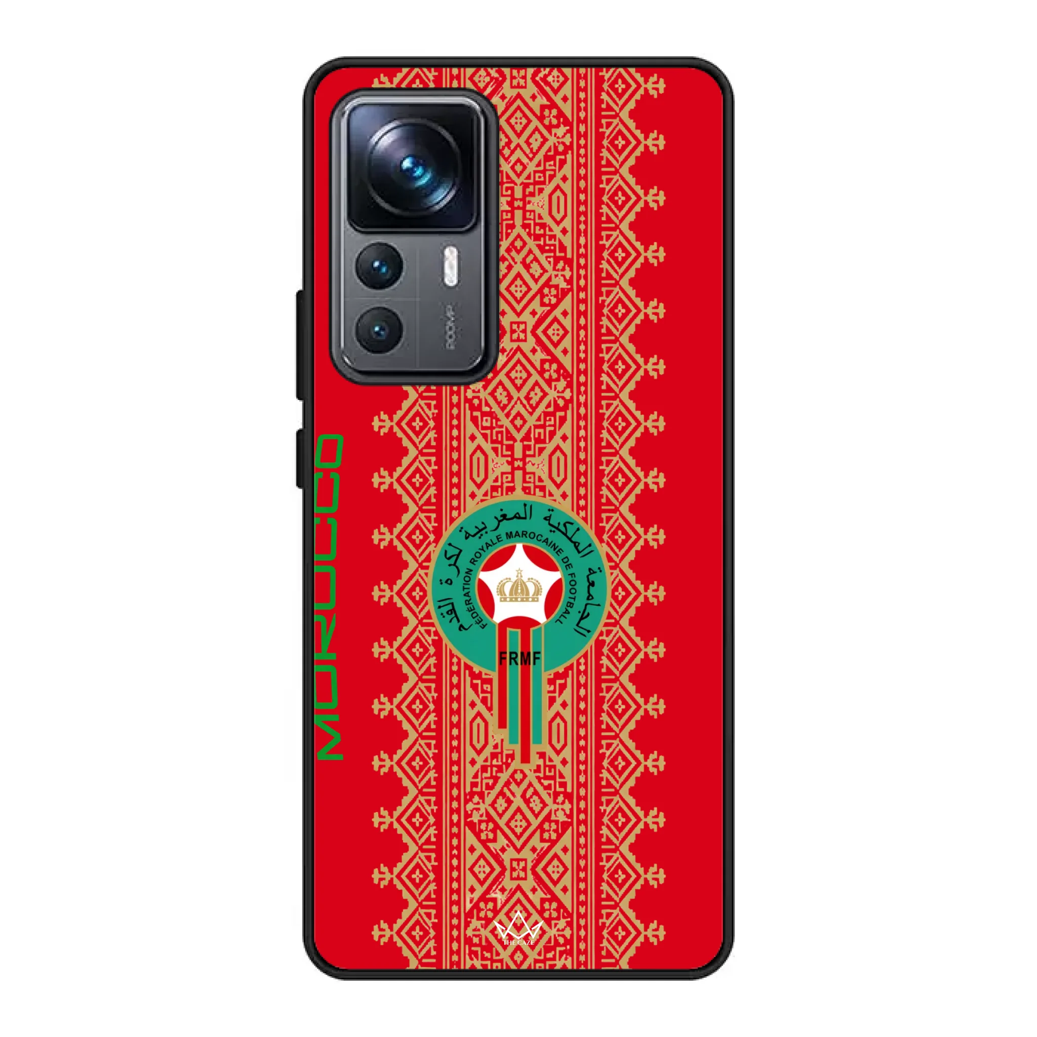 World Cup football phone case  logo pattern - Morocco