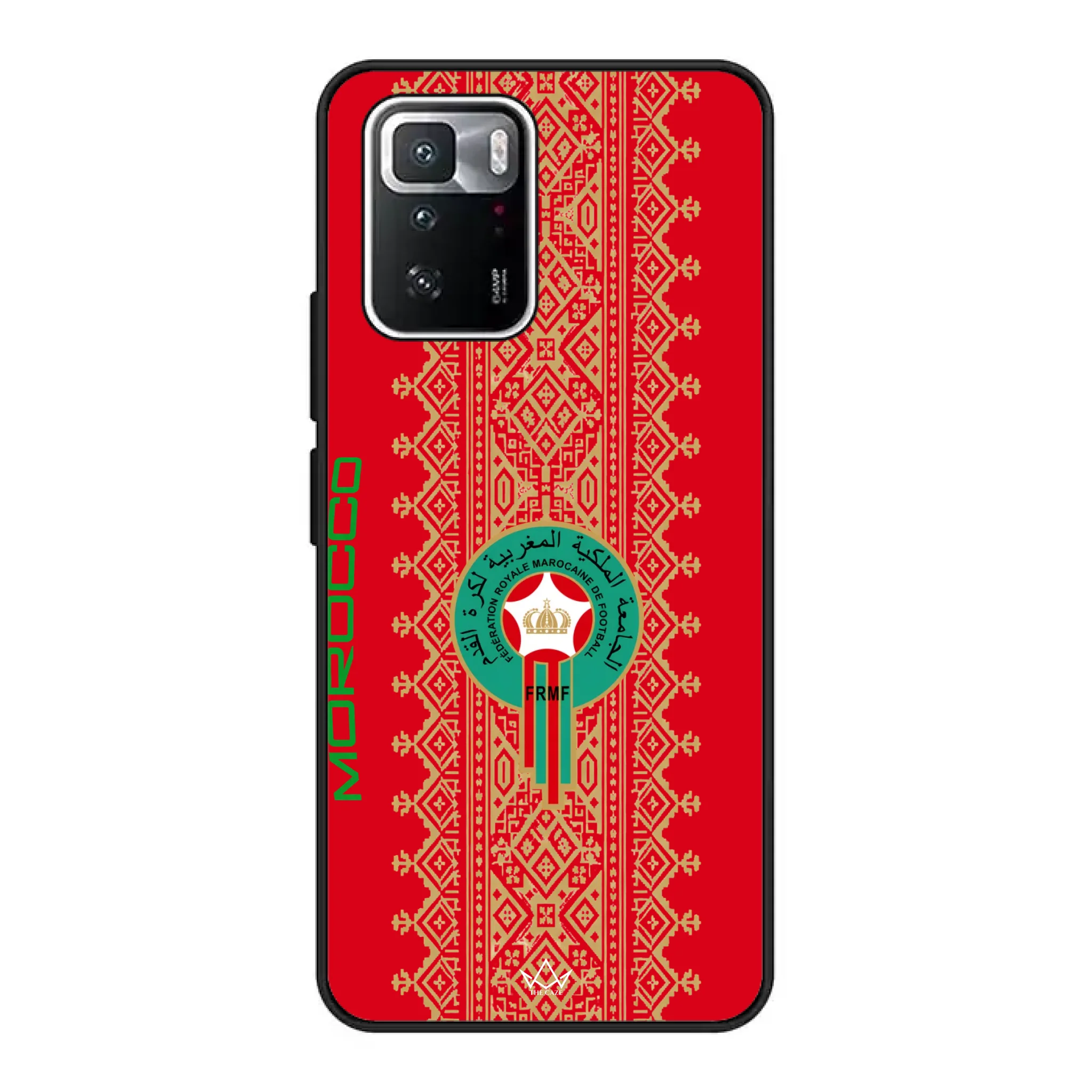 World Cup football phone case  logo pattern - Morocco