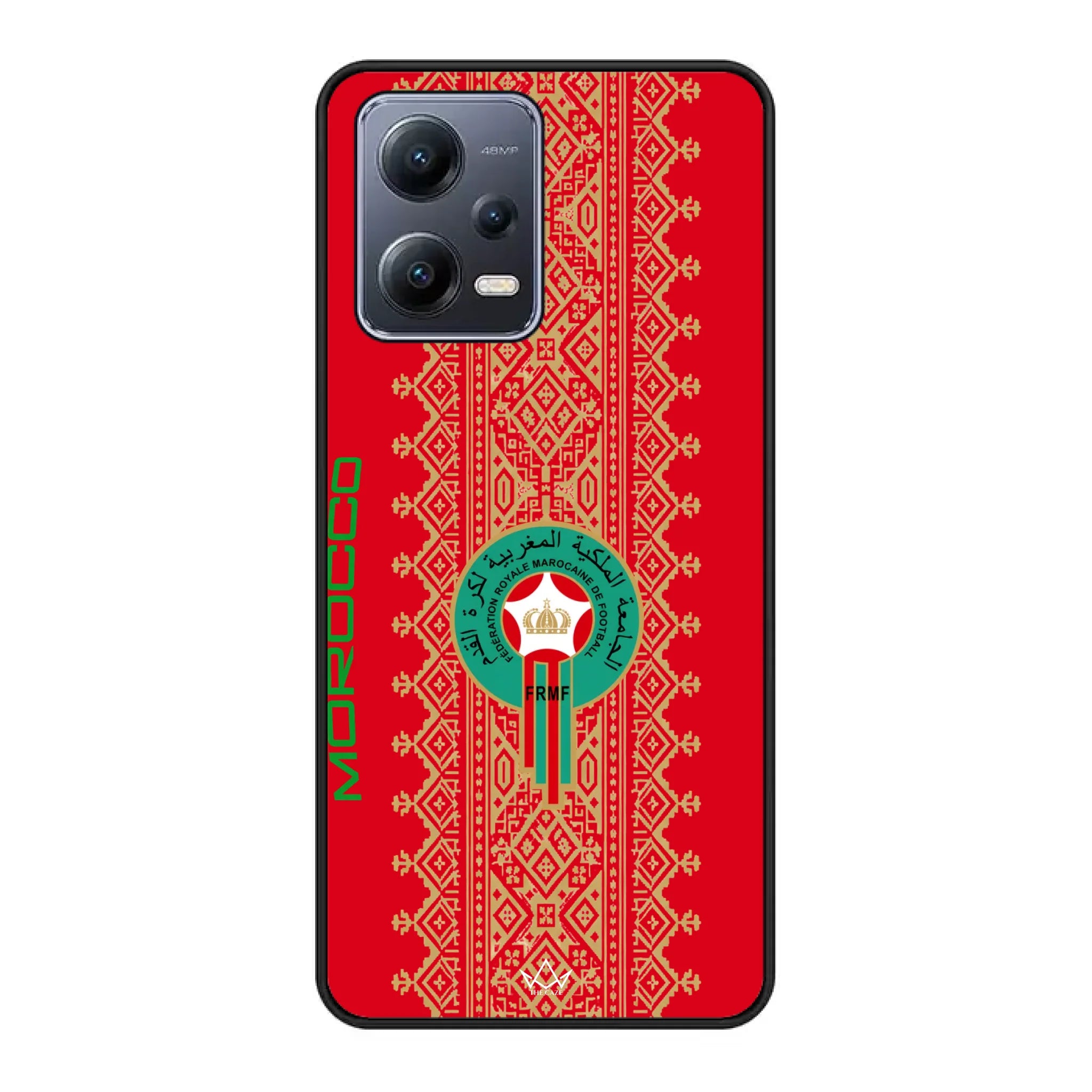 World Cup football phone case  logo pattern - Morocco