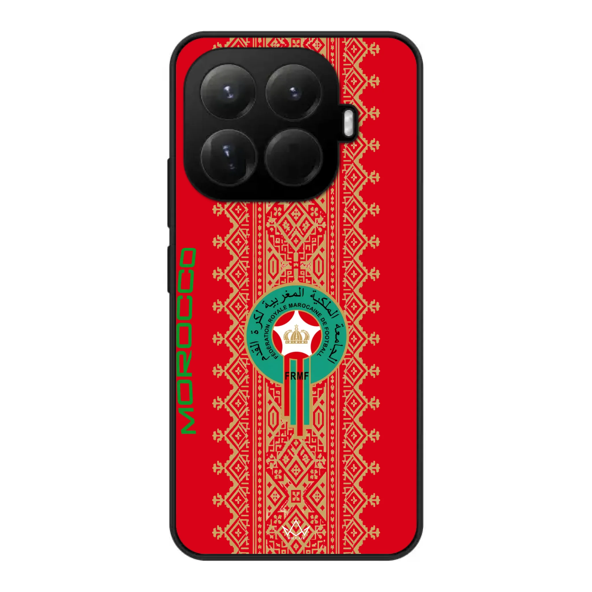 World Cup football phone case  logo pattern - Morocco
