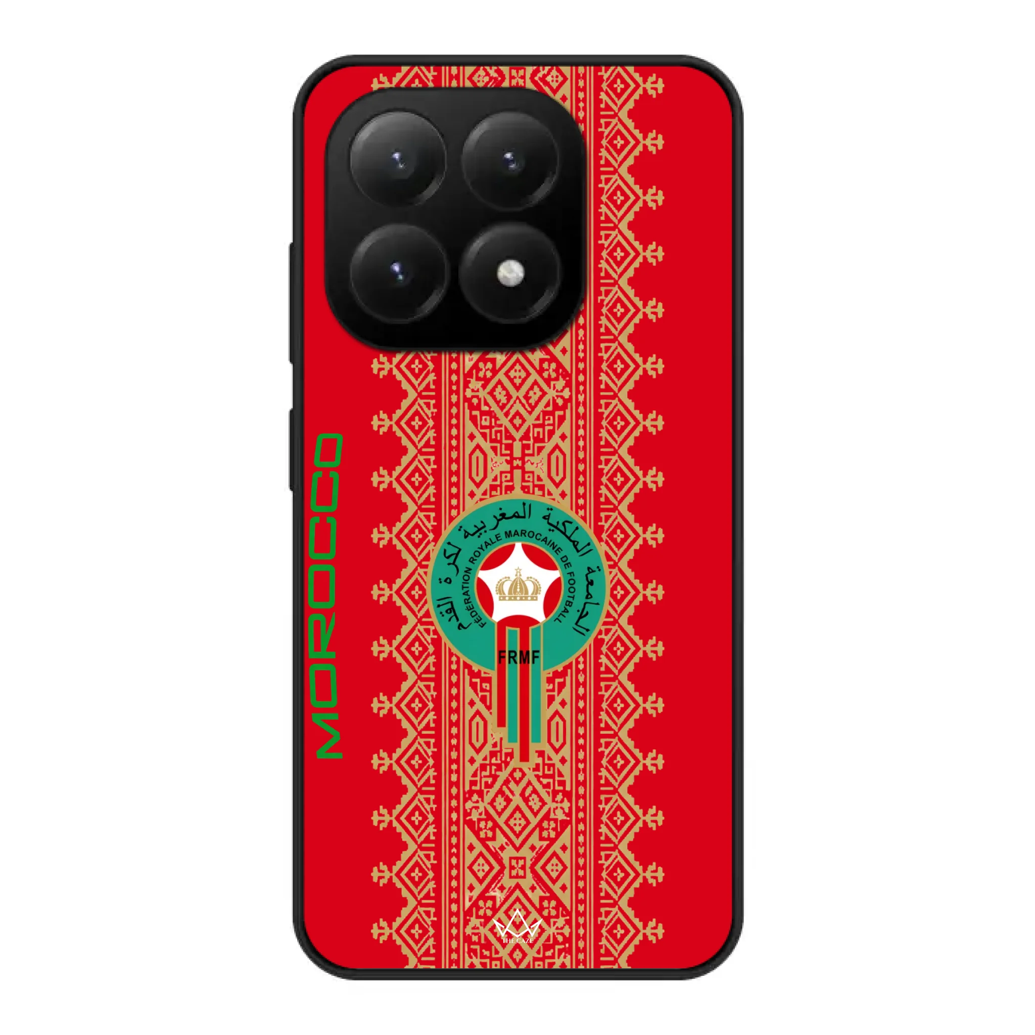 World Cup football phone case  logo pattern - Morocco