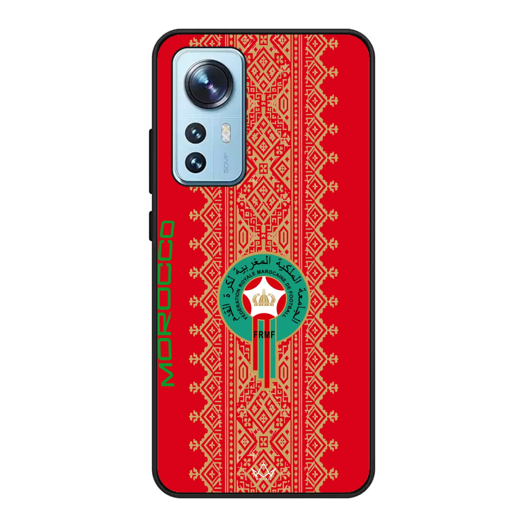 World Cup football phone case  logo pattern - Morocco
