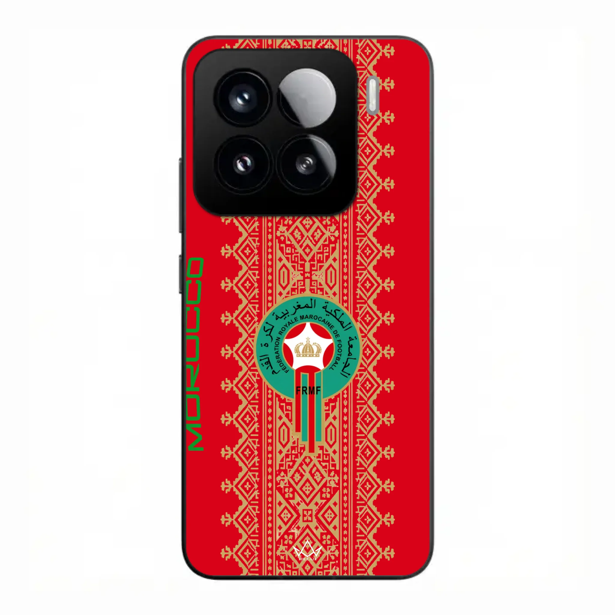 World Cup football phone case  logo pattern - Morocco