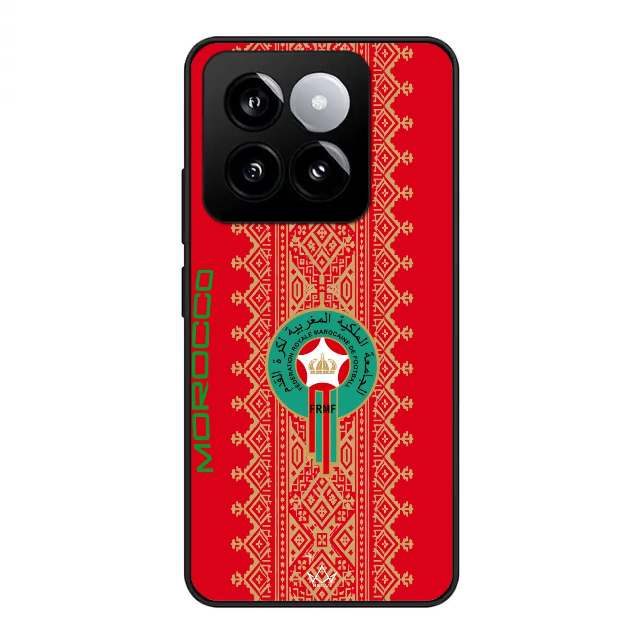 World Cup football phone case  logo pattern - Morocco