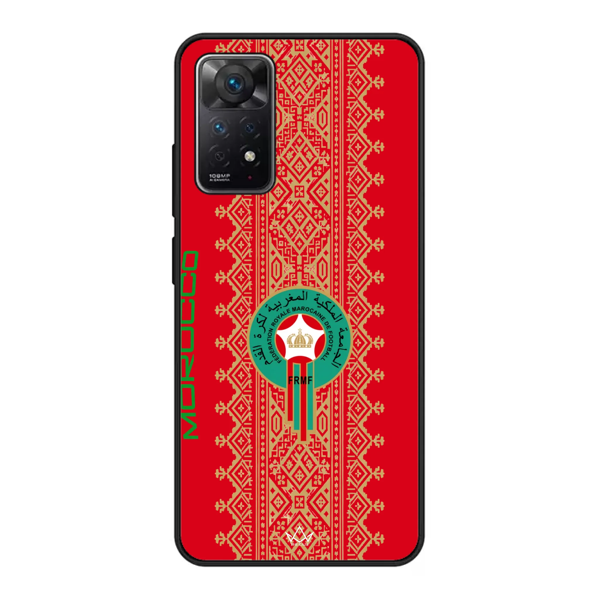 World Cup football phone case  logo pattern - Morocco