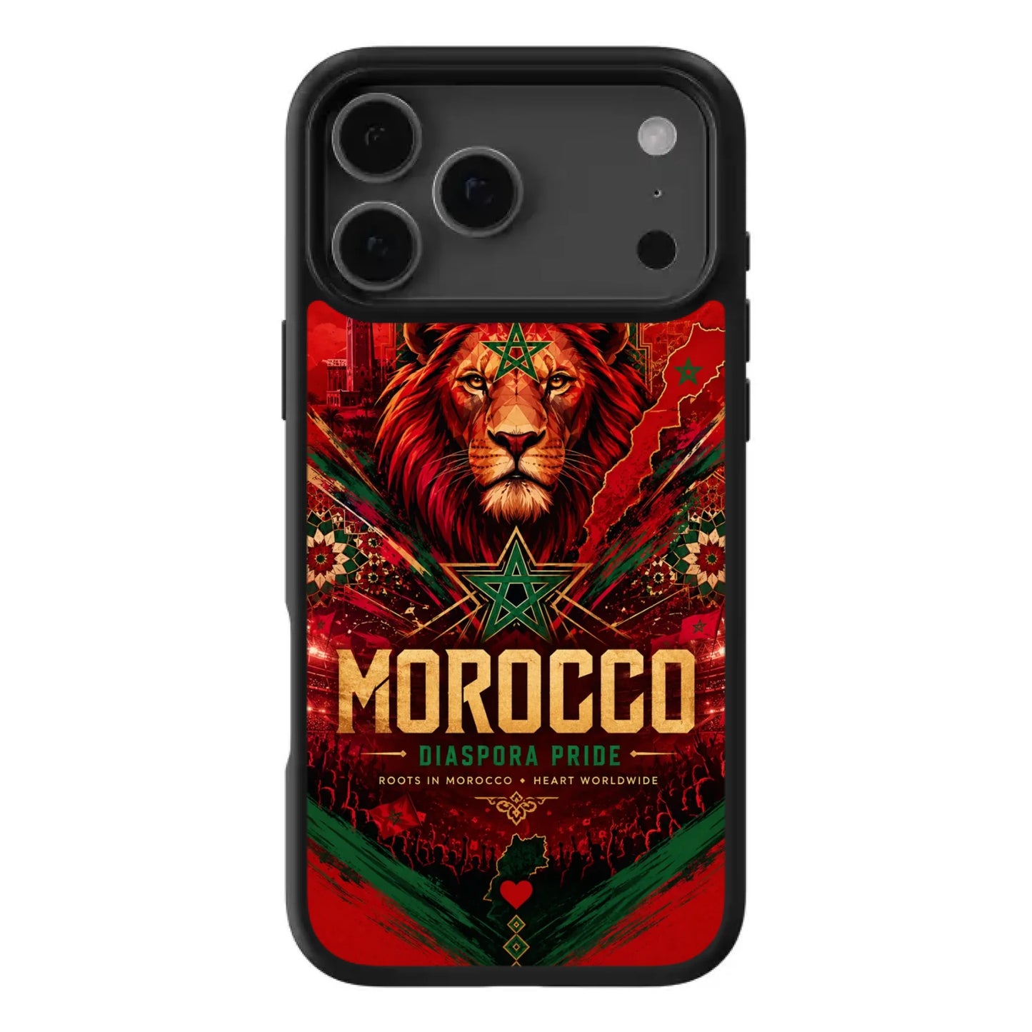 Coque de téléphone football Coupe du Monde Fierté de la diaspora - Maroc