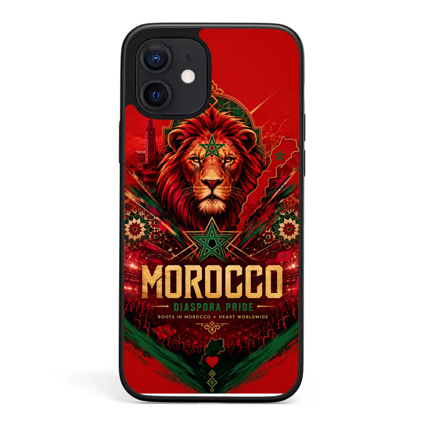 Coque de téléphone football Coupe du Monde Fierté de la diaspora - Maroc