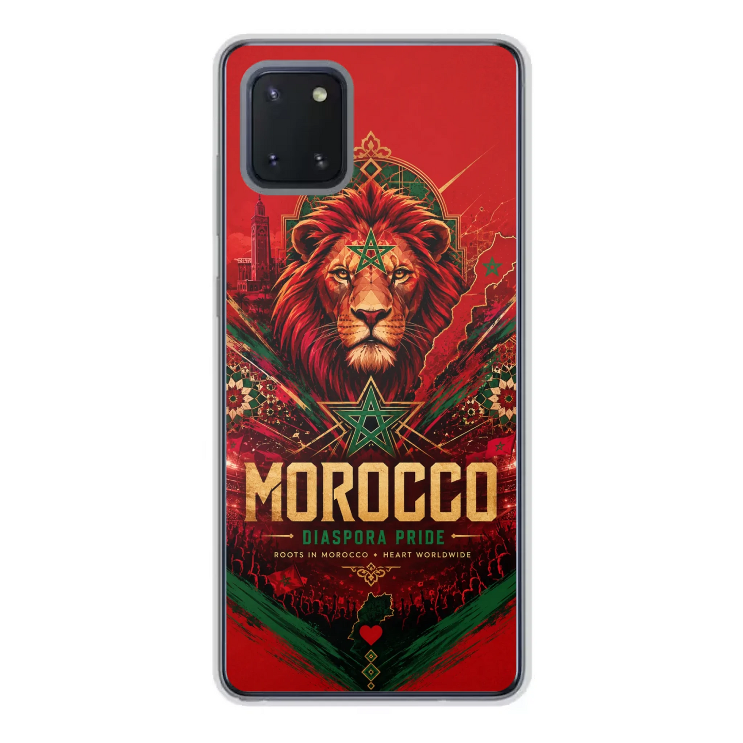 Coque de téléphone football Coupe du Monde Fierté de la diaspora - Maroc