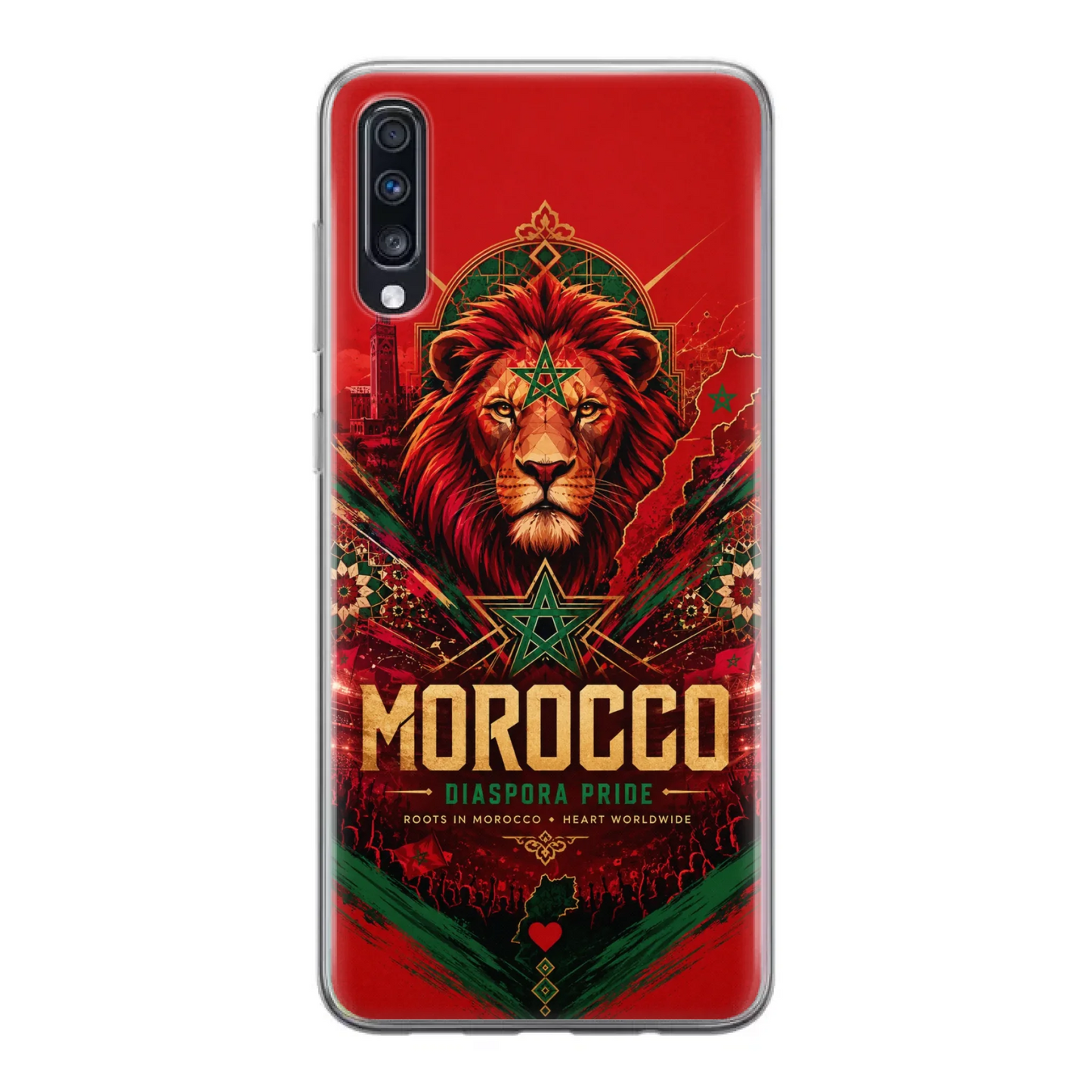 Coque de téléphone football Coupe du Monde Fierté de la diaspora - Maroc