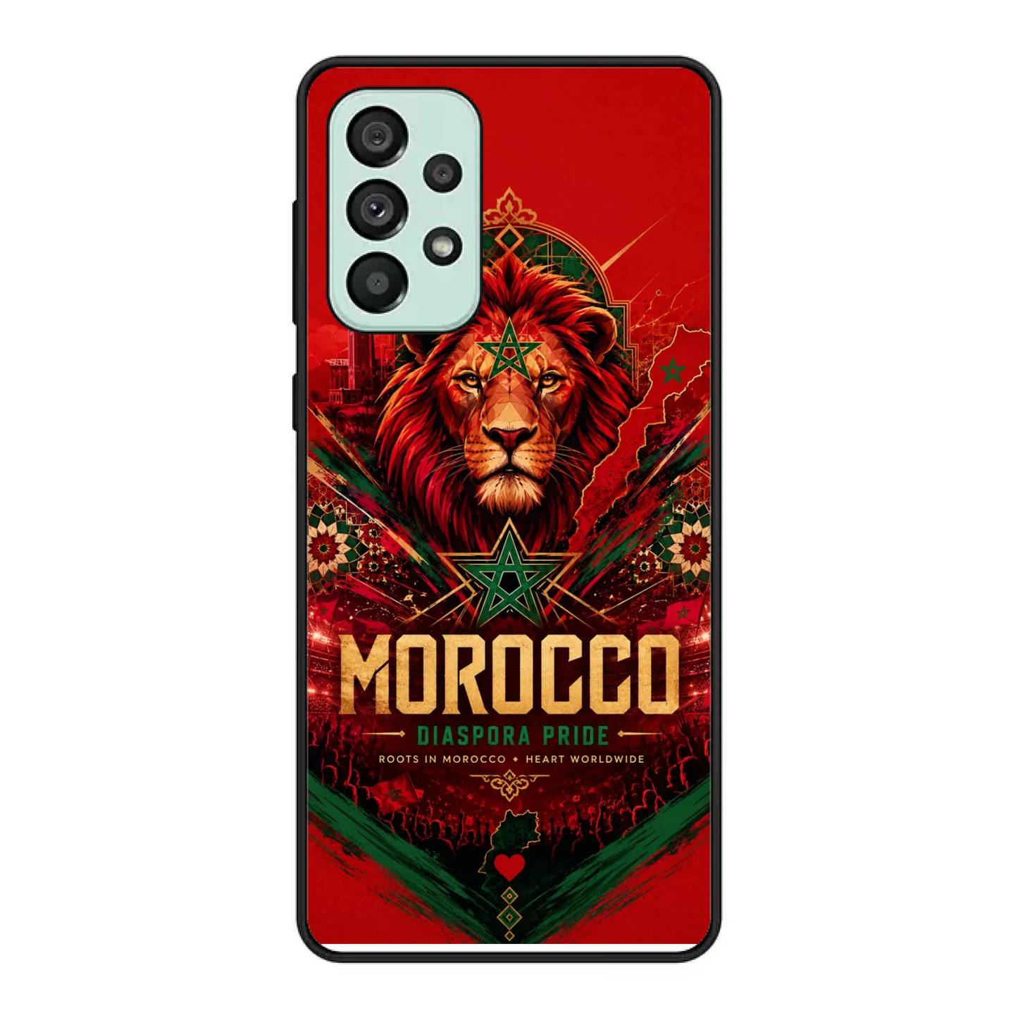 Coque de téléphone football Coupe du Monde Fierté de la diaspora - Maroc