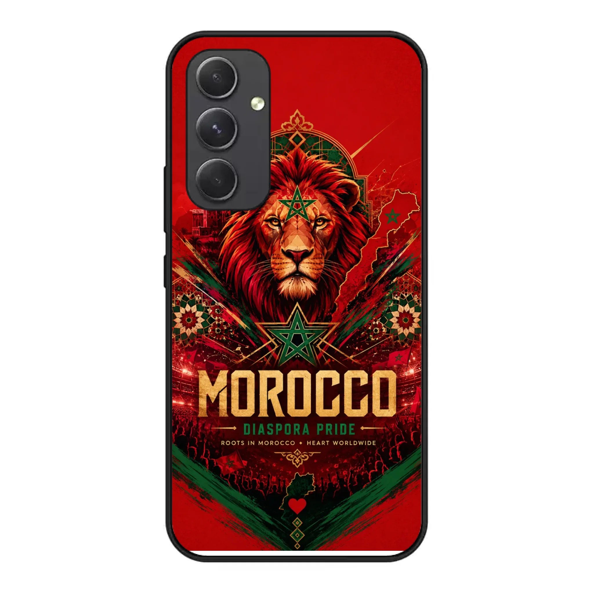 World Cup football phone case Diaspora Pride - Morocco
