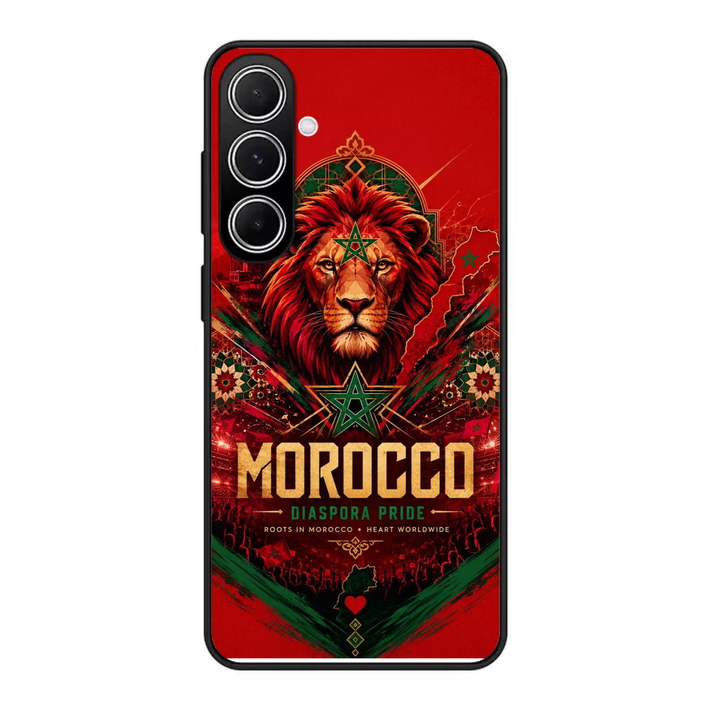 Coque de téléphone football Coupe du Monde Fierté de la diaspora - Maroc