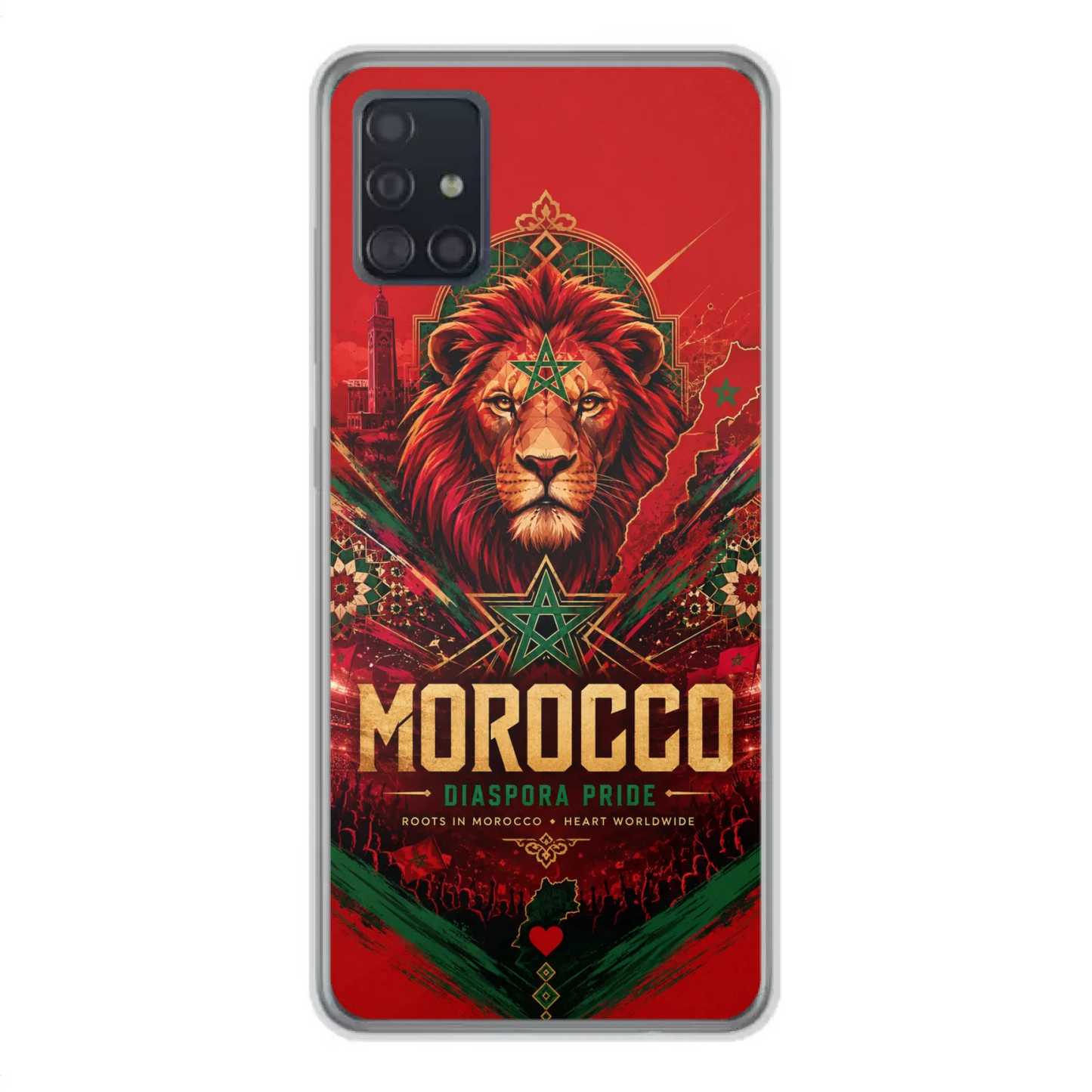 Coque de téléphone football Coupe du Monde Fierté de la diaspora - Maroc