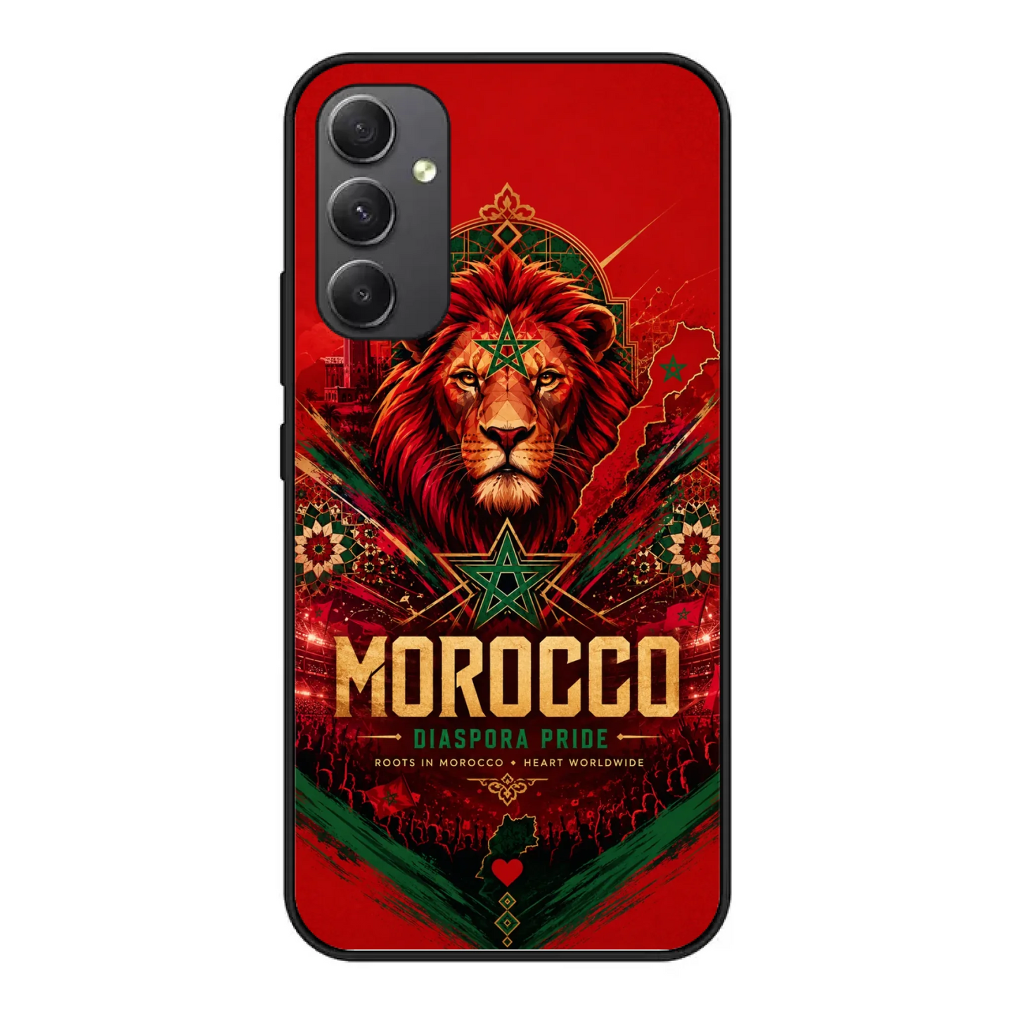 Coque de téléphone football Coupe du Monde Fierté de la diaspora - Maroc