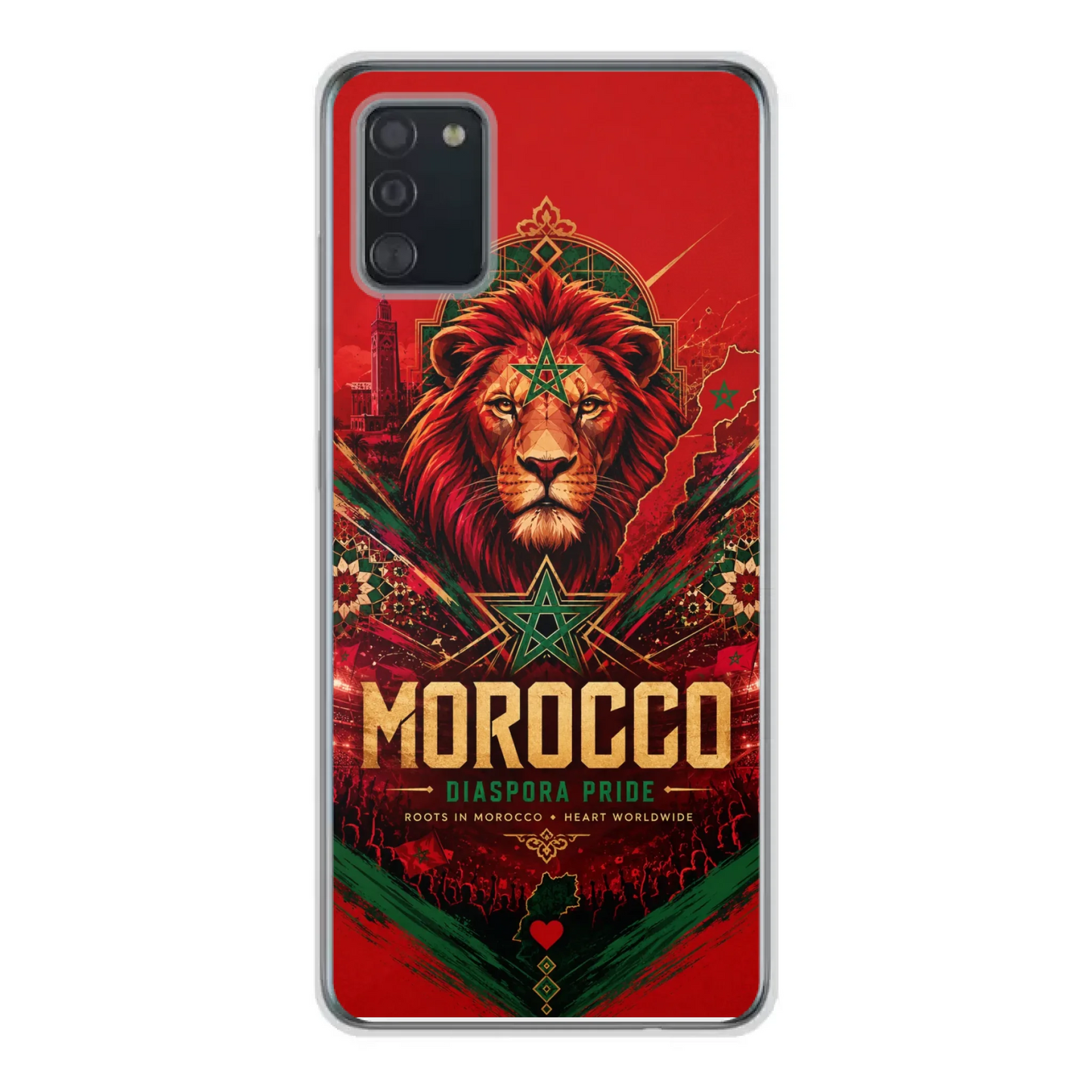 Coque de téléphone football Coupe du Monde Fierté de la diaspora - Maroc