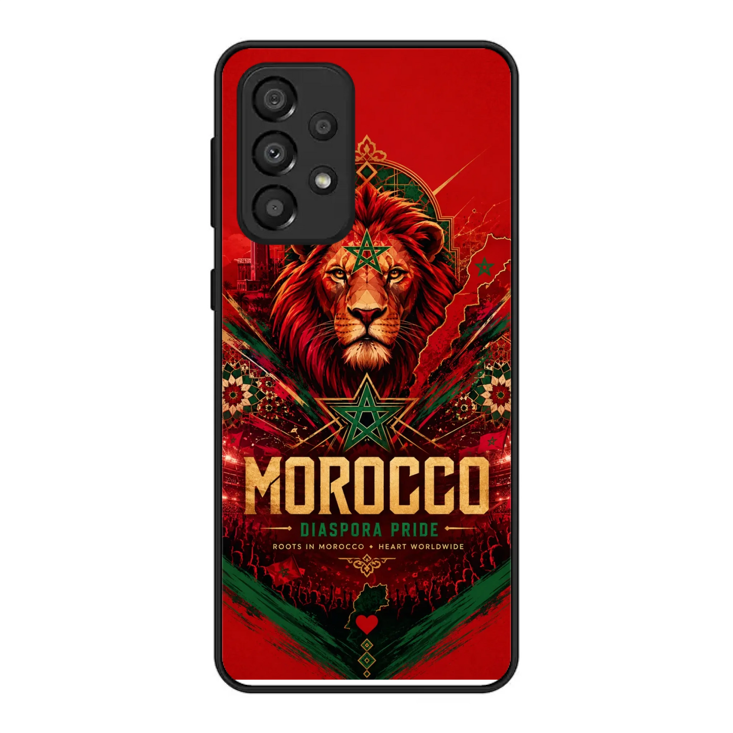 Coque de téléphone football Coupe du Monde Fierté de la diaspora - Maroc