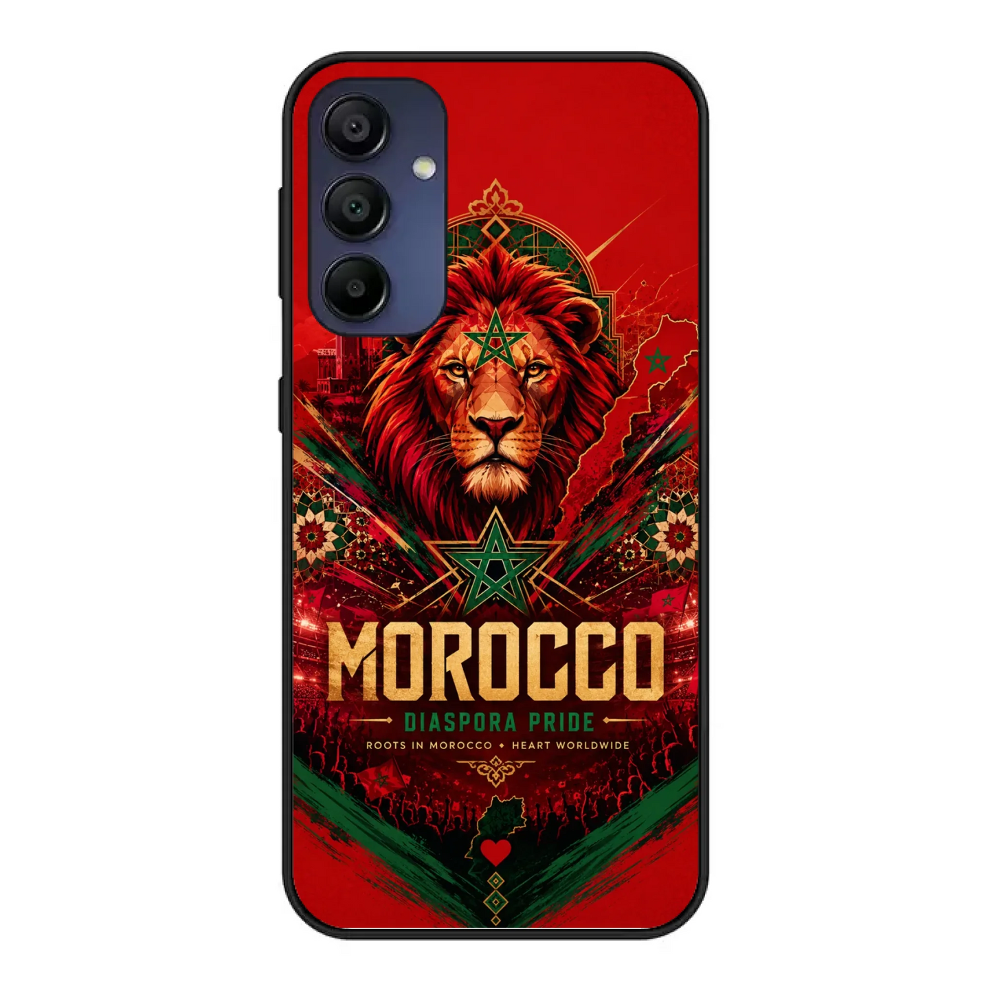 Coque de téléphone football Coupe du Monde Fierté de la diaspora - Maroc