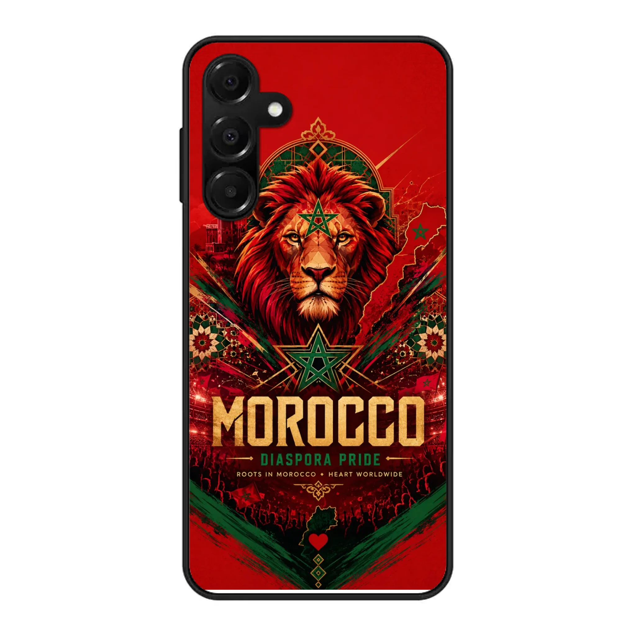 World Cup football phone case Diaspora Pride - Morocco