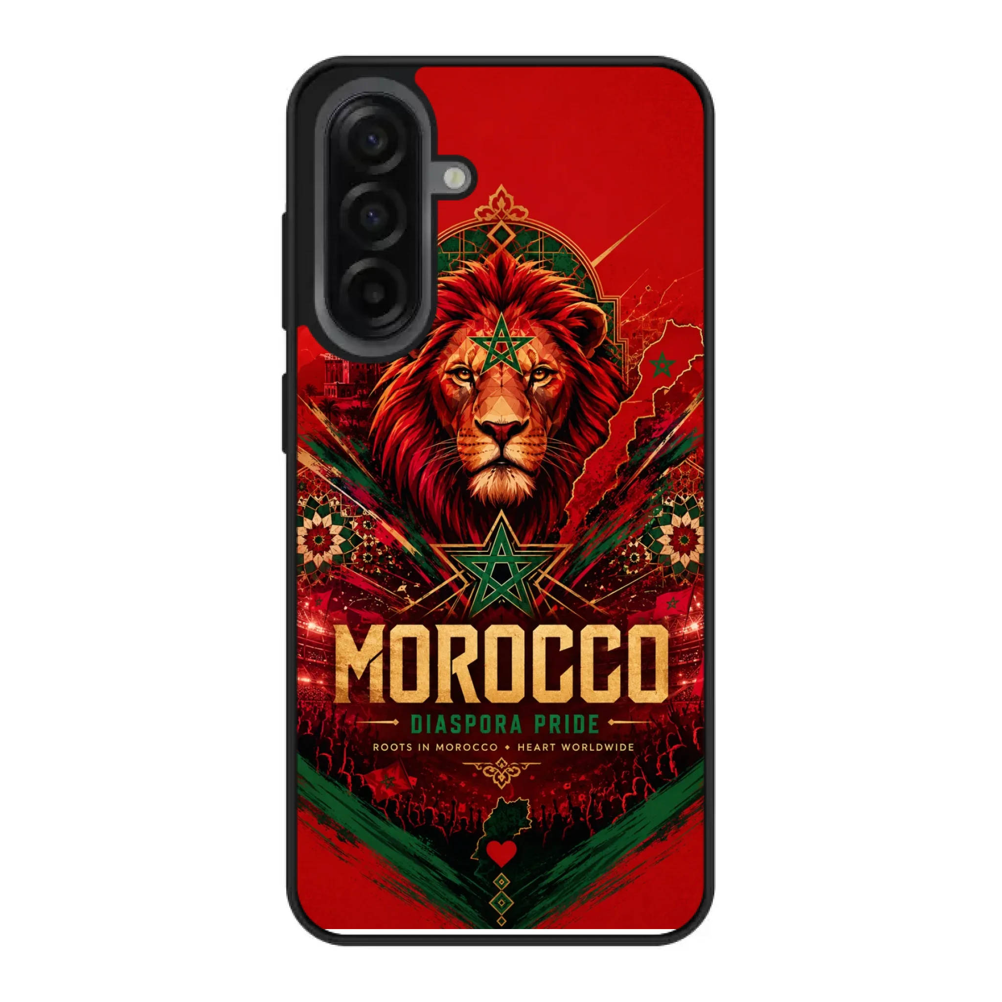 World Cup football phone case Diaspora Pride - Morocco