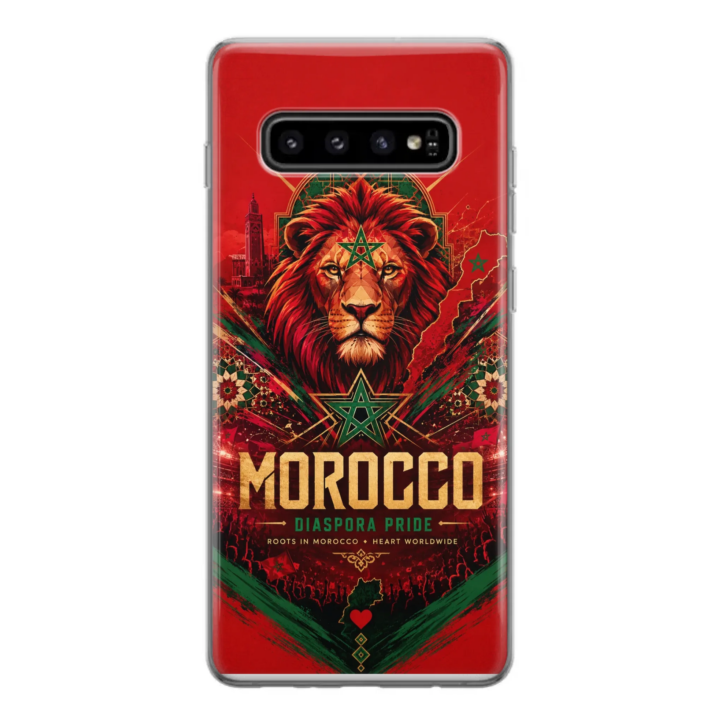 Coque de téléphone football Coupe du Monde Fierté de la diaspora - Maroc