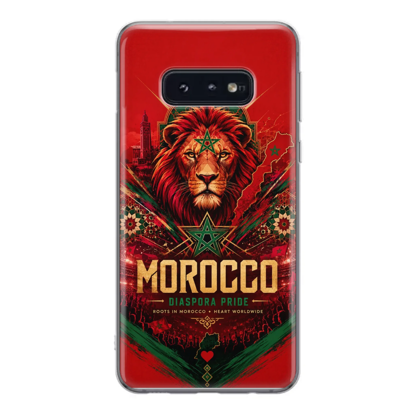 Coque de téléphone football Coupe du Monde Fierté de la diaspora - Maroc