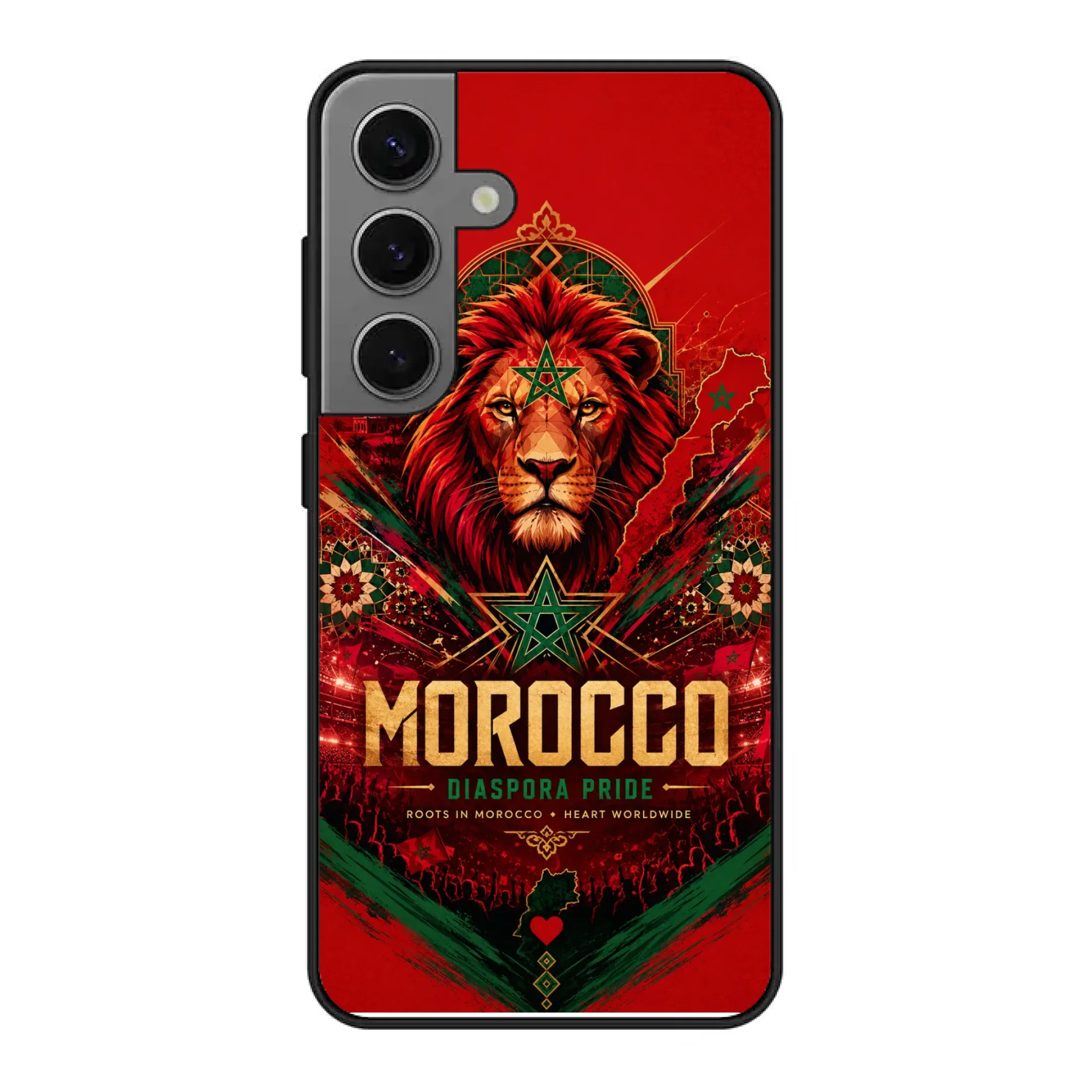 World Cup football phone case Diaspora Pride - Morocco