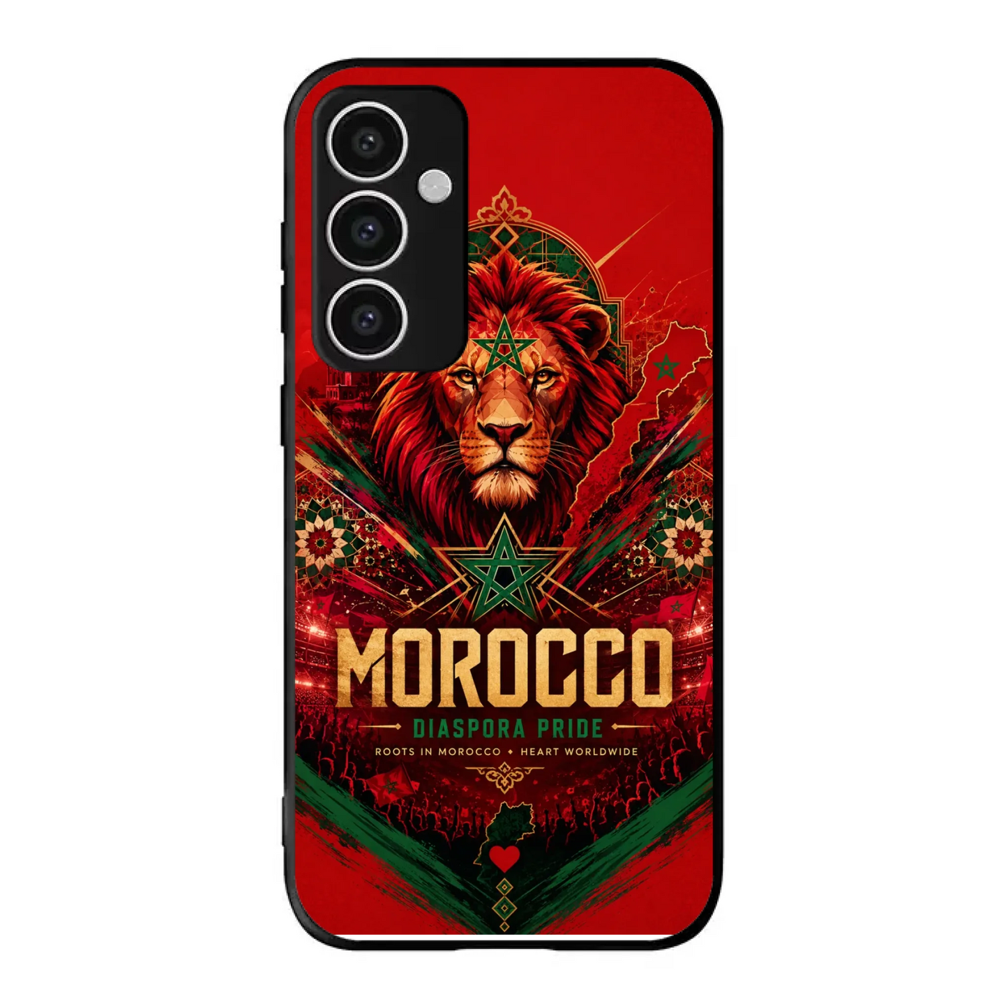 Coque de téléphone football Coupe du Monde Fierté de la diaspora - Maroc