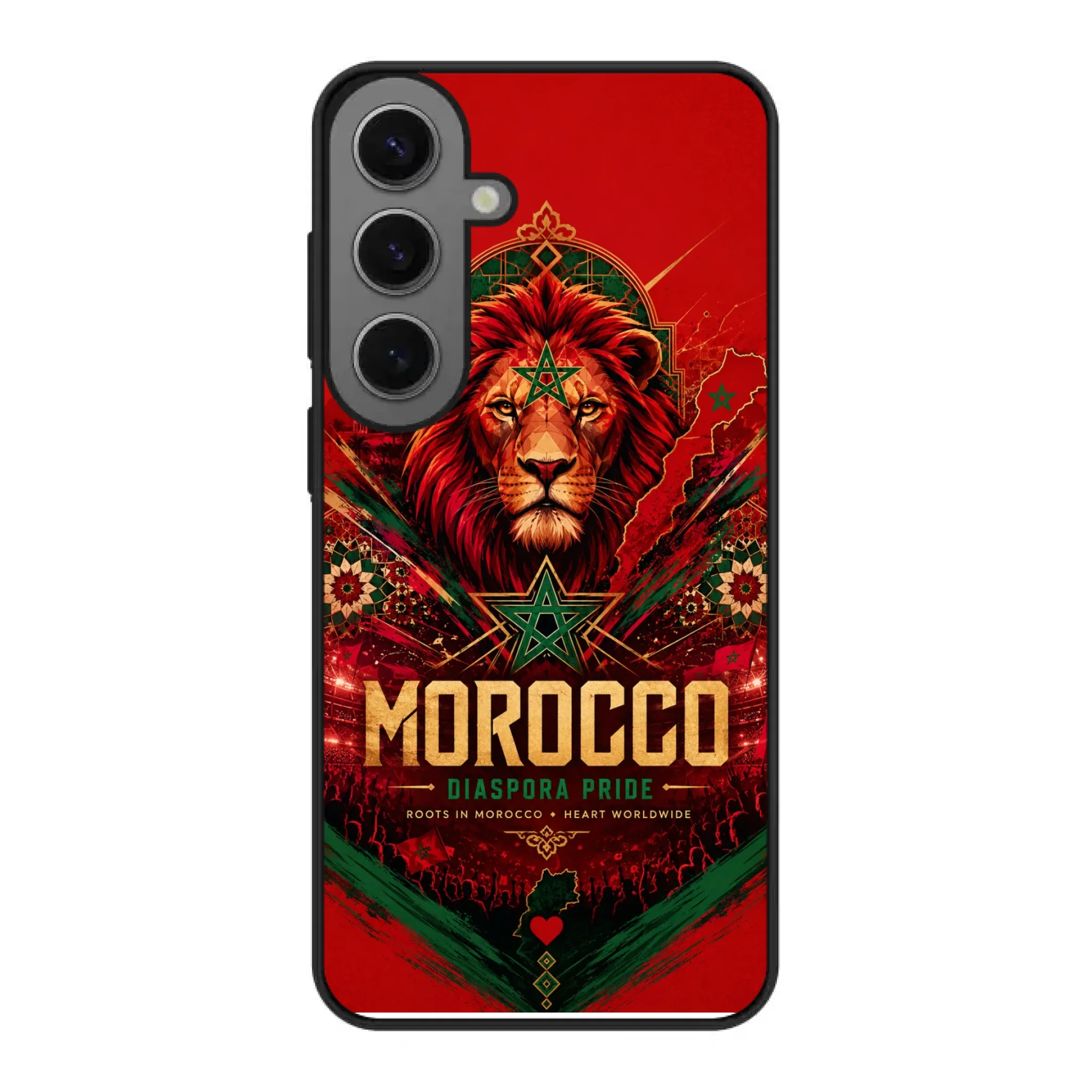 World Cup football phone case Diaspora Pride - Morocco