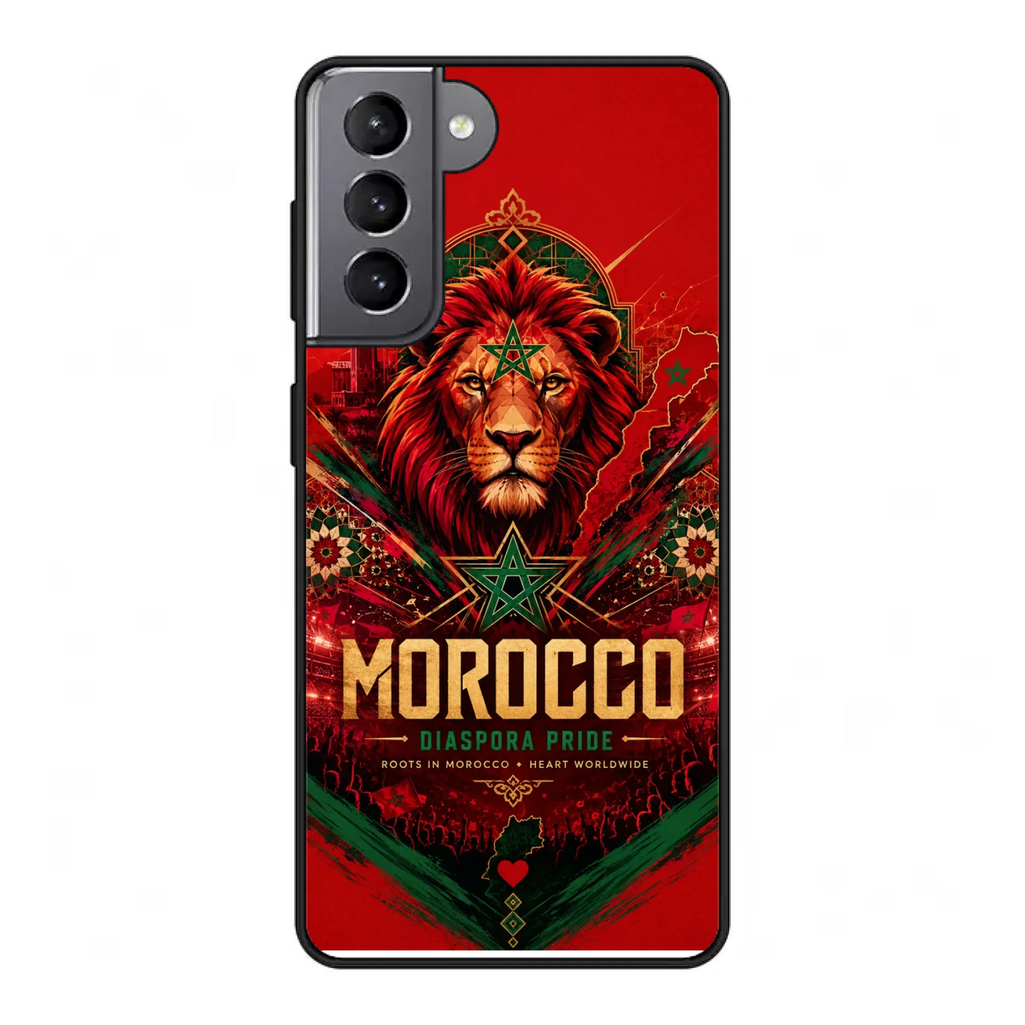 Coque de téléphone football Coupe du Monde Fierté de la diaspora - Maroc