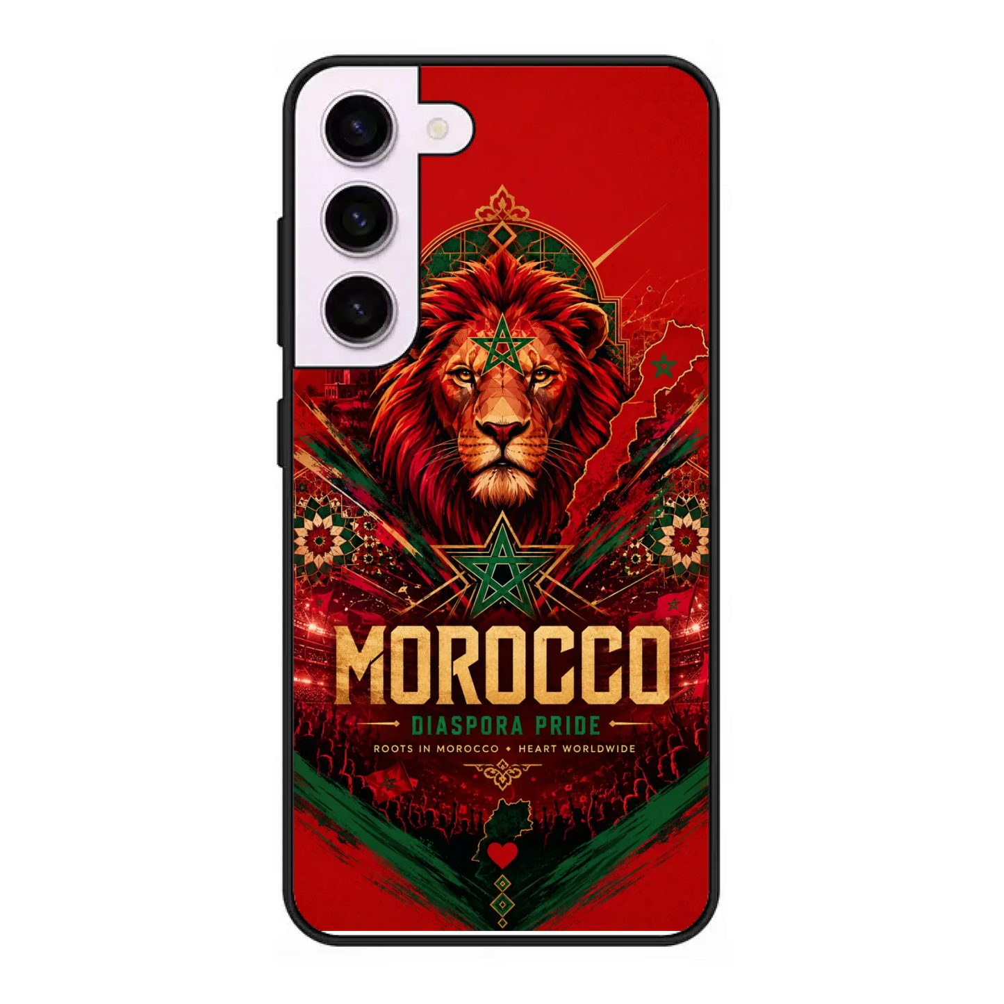 Coque de téléphone football Coupe du Monde Fierté de la diaspora - Maroc
