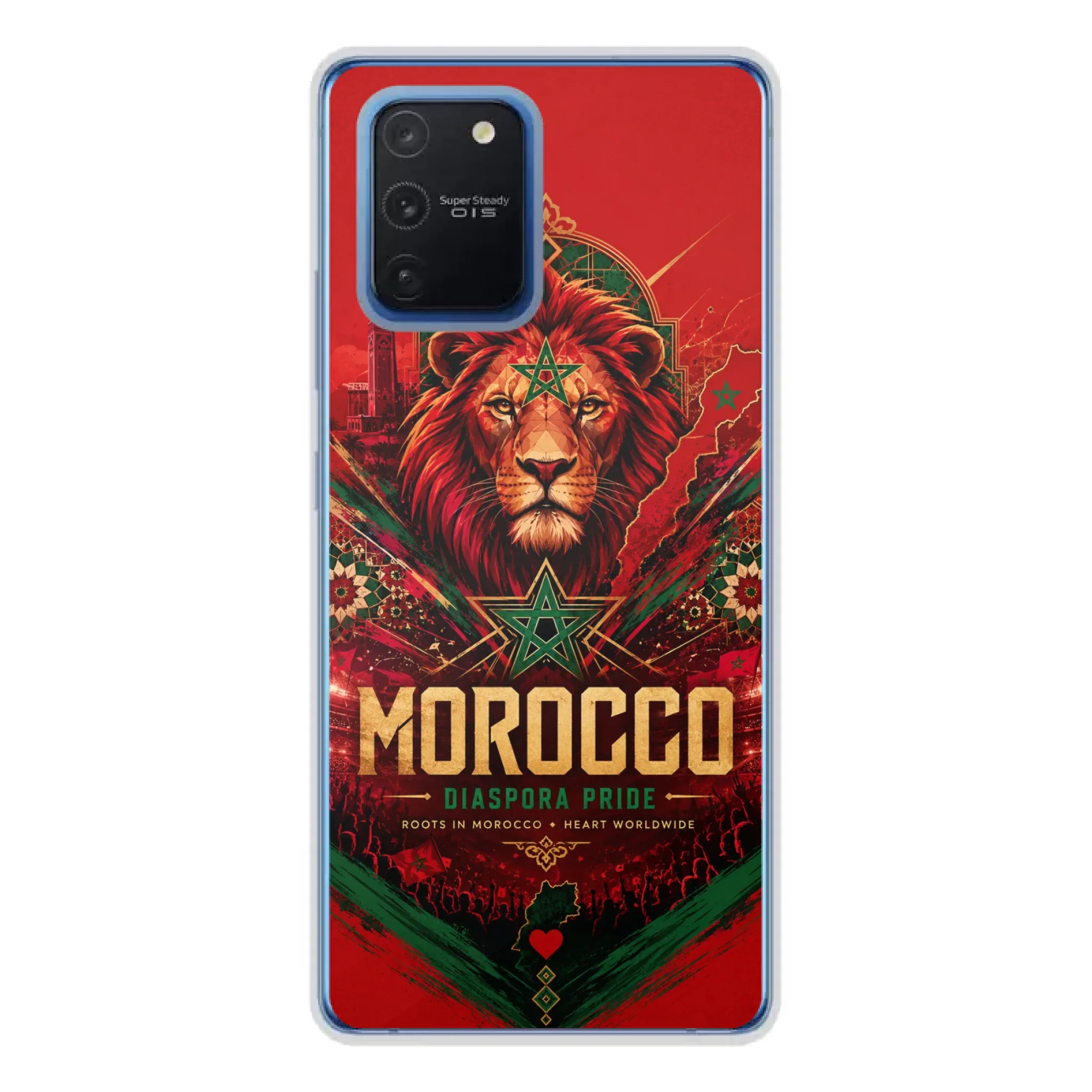 World Cup football phone case Diaspora Pride - Morocco