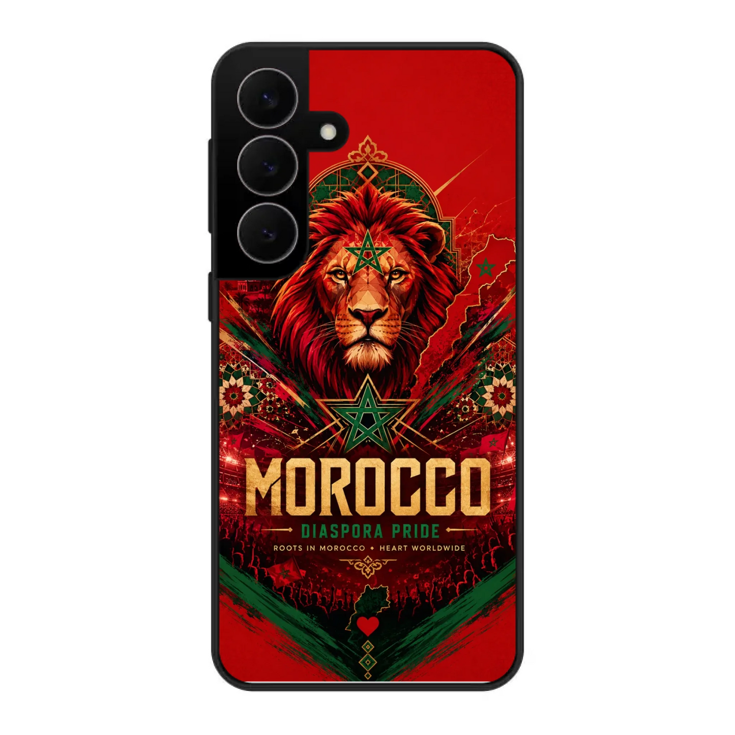 Coque de téléphone football Coupe du Monde Fierté de la diaspora - Maroc
