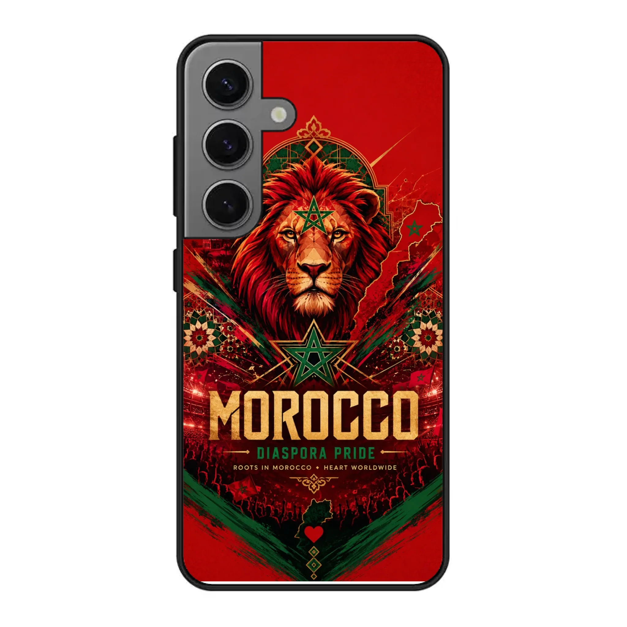 World Cup football phone case Diaspora Pride - Morocco