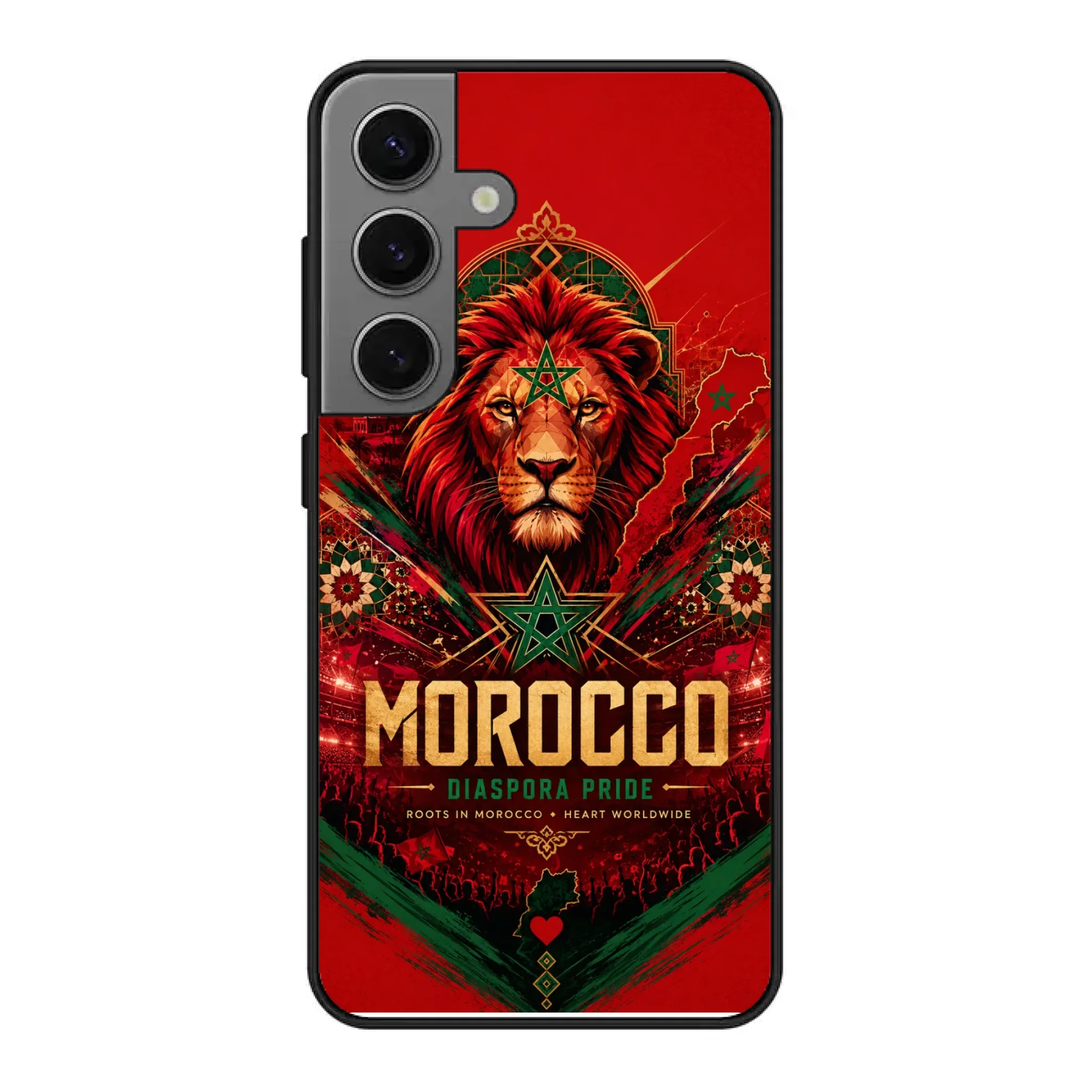 World Cup football phone case Diaspora Pride - Morocco
