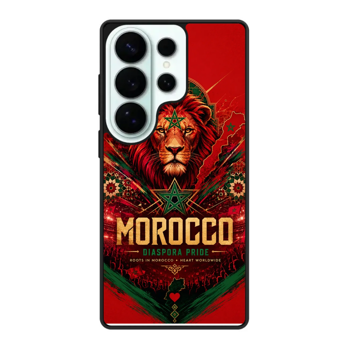 Coque de téléphone football Coupe du Monde Fierté de la diaspora - Maroc