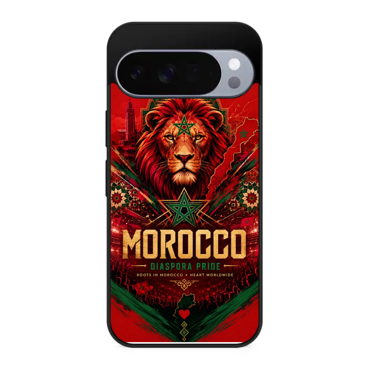 Coque de téléphone football Coupe du Monde Fierté de la diaspora - Maroc