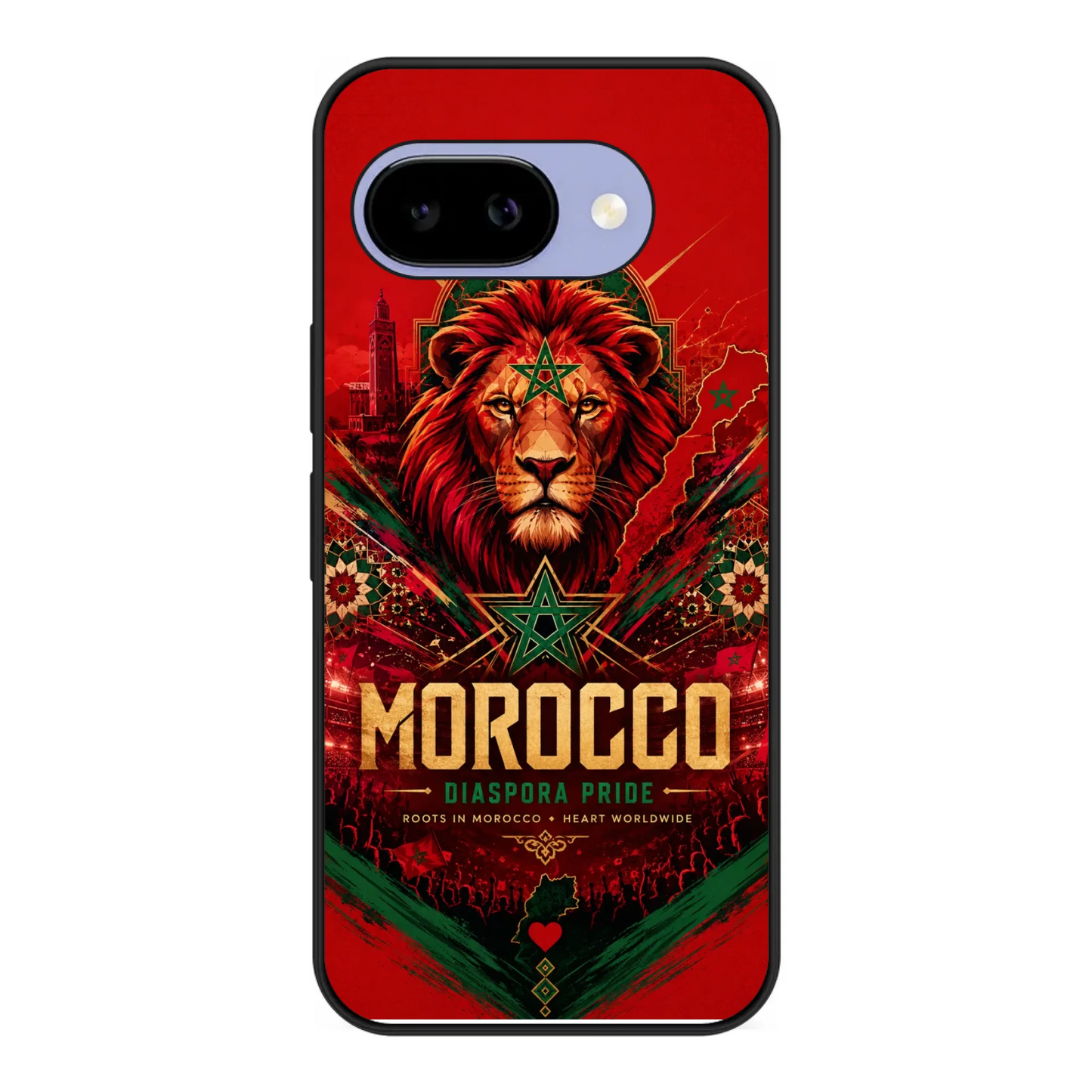 Coque de téléphone football Coupe du Monde Fierté de la diaspora - Maroc