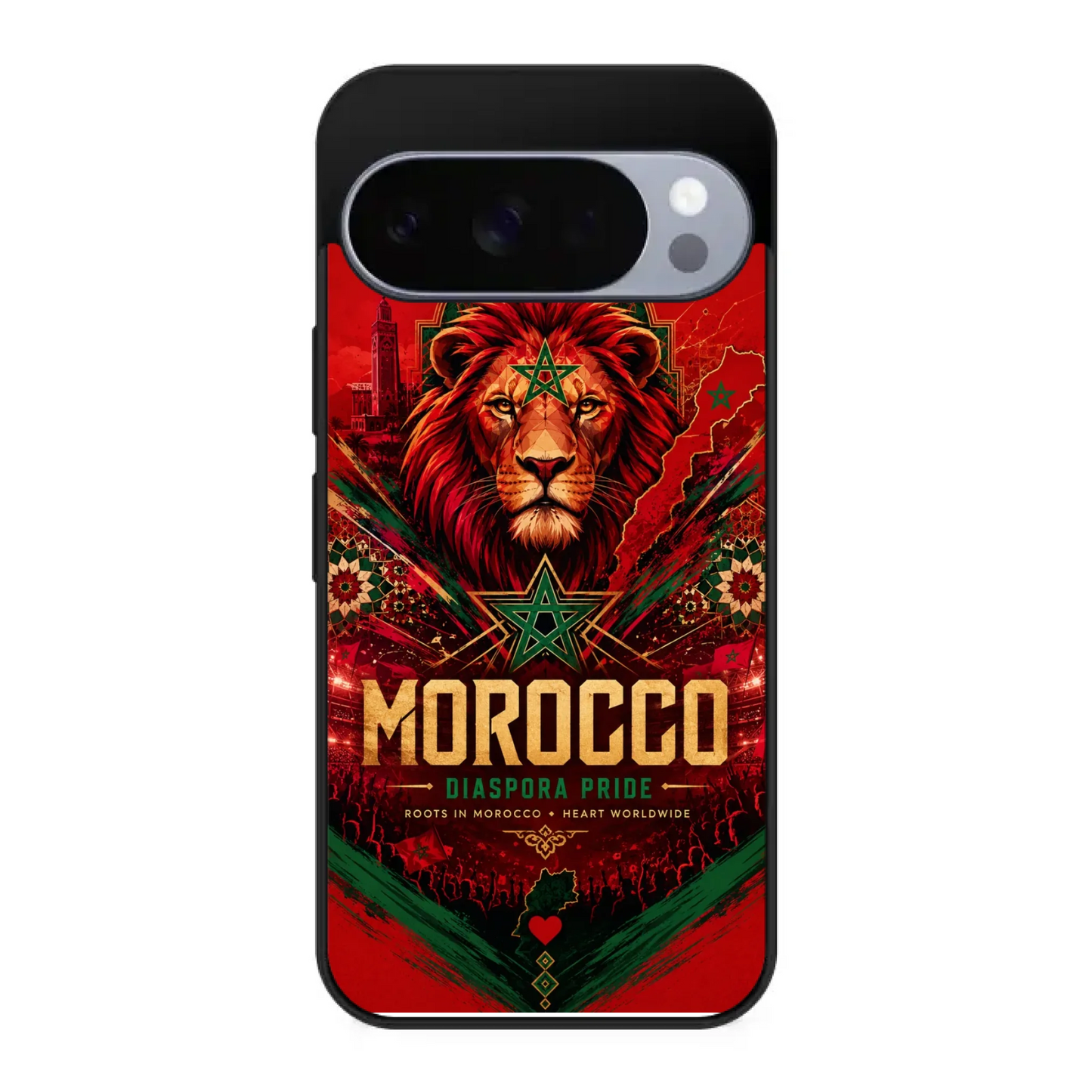Coque de téléphone football Coupe du Monde Fierté de la diaspora - Maroc