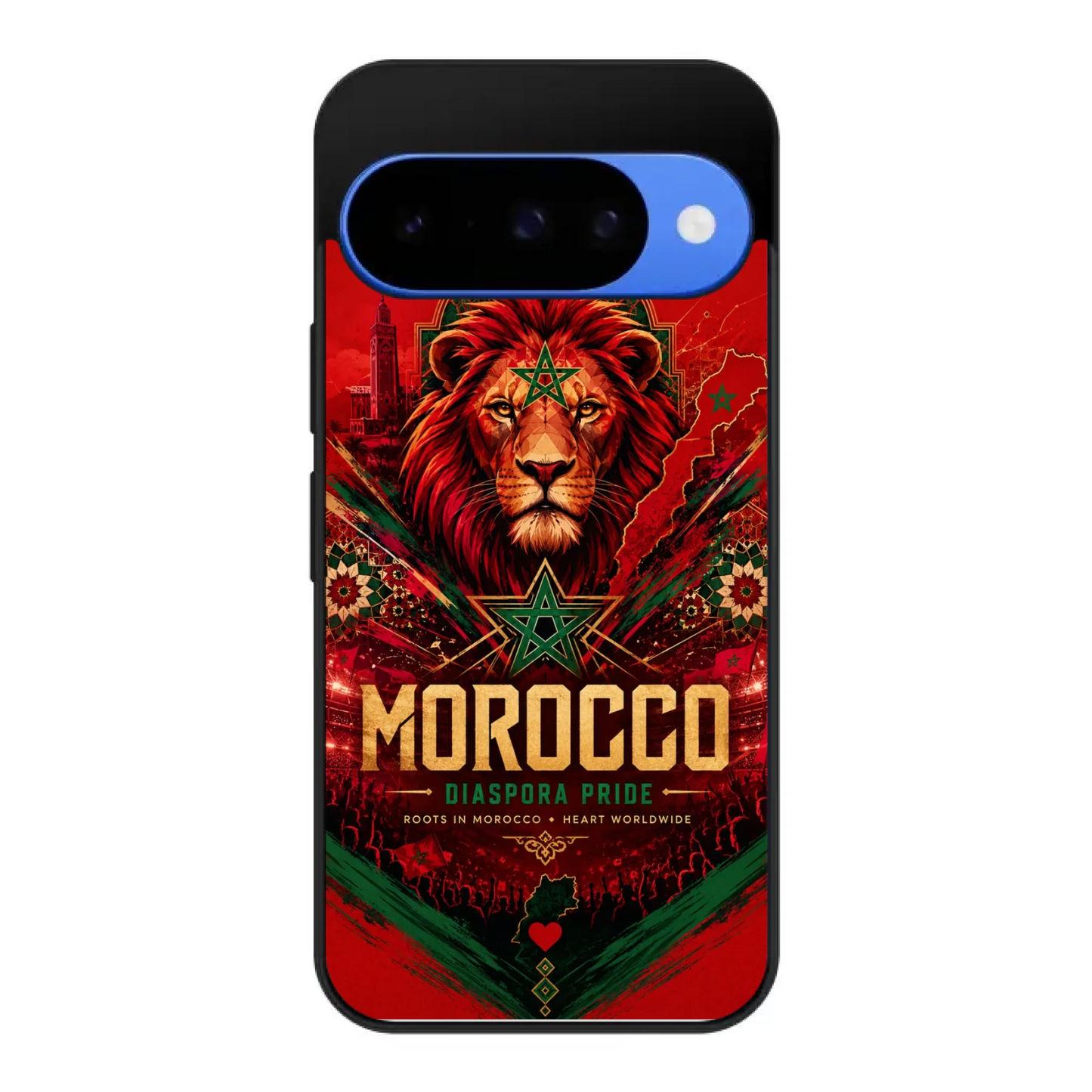 Coque de téléphone football Coupe du Monde Fierté de la diaspora - Maroc