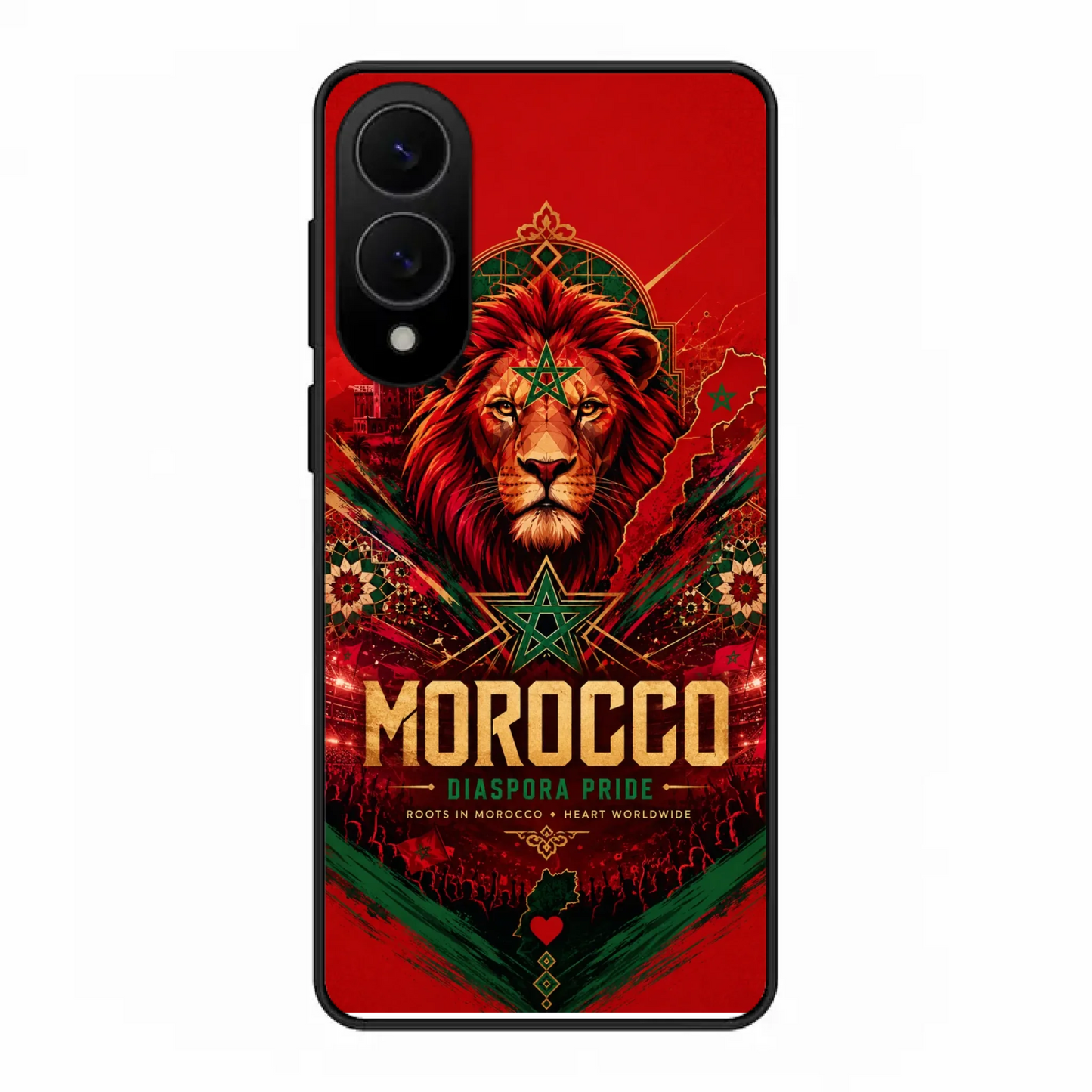 Coque de téléphone football Coupe du Monde Fierté de la diaspora - Maroc