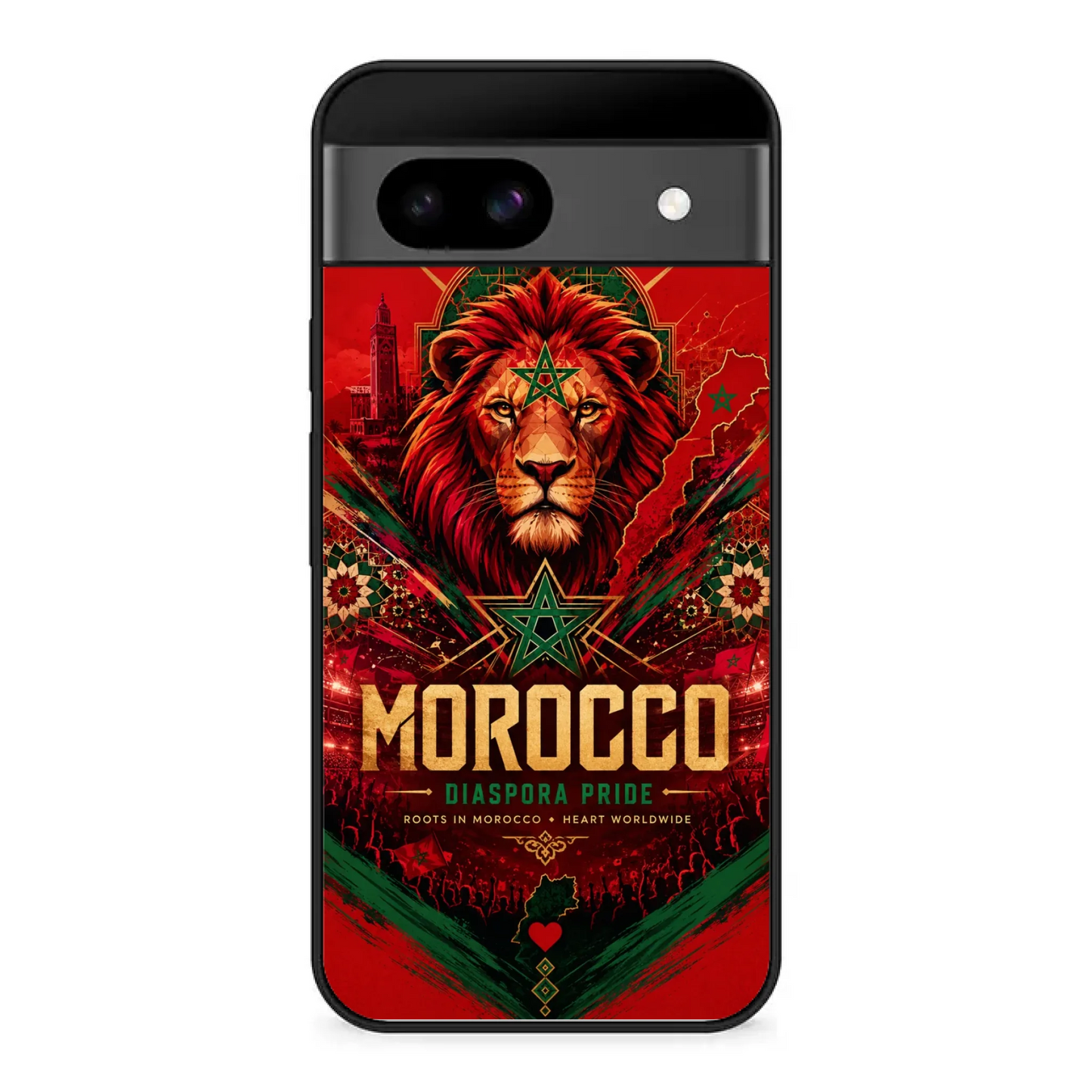 Coque de téléphone football Coupe du Monde Fierté de la diaspora - Maroc