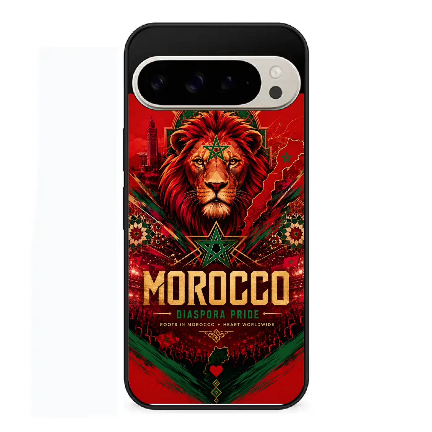 Coque de téléphone football Coupe du Monde Fierté de la diaspora - Maroc
