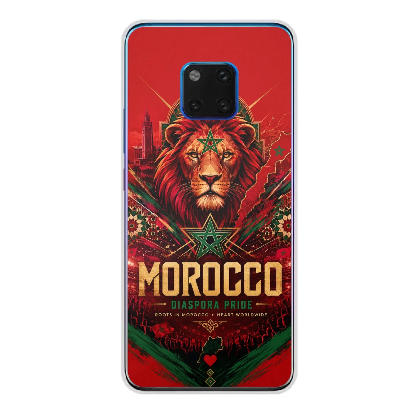 Coque de téléphone football Coupe du Monde Fierté de la diaspora - Maroc