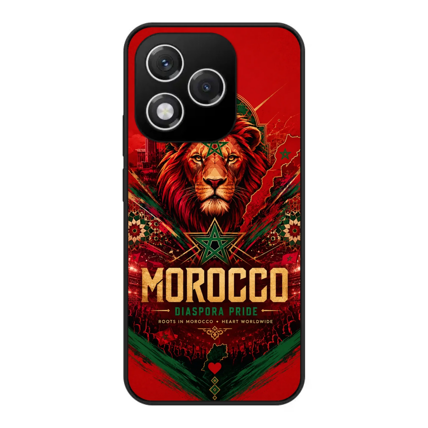 Coque de téléphone football Coupe du Monde Fierté de la diaspora - Maroc