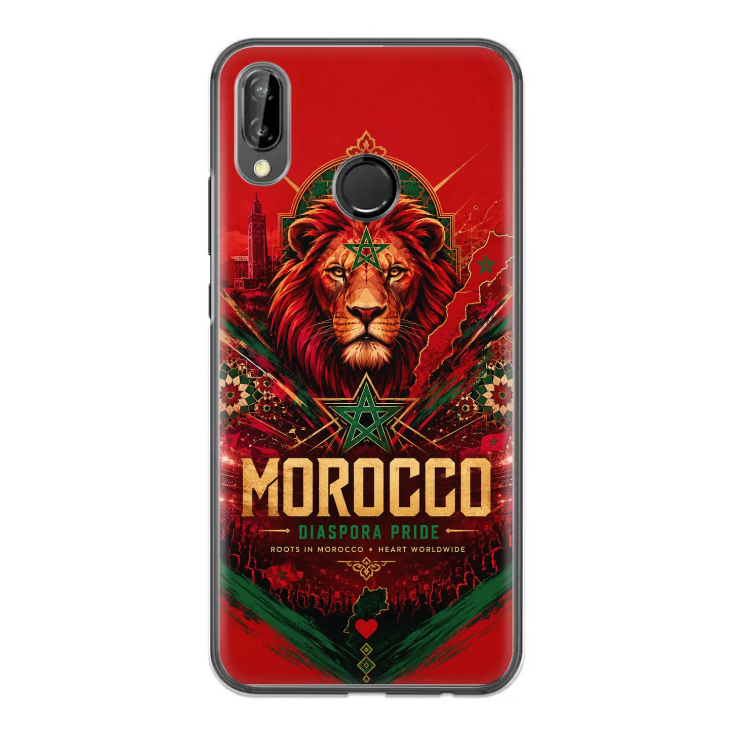 Coque de téléphone football Coupe du Monde Fierté de la diaspora - Maroc