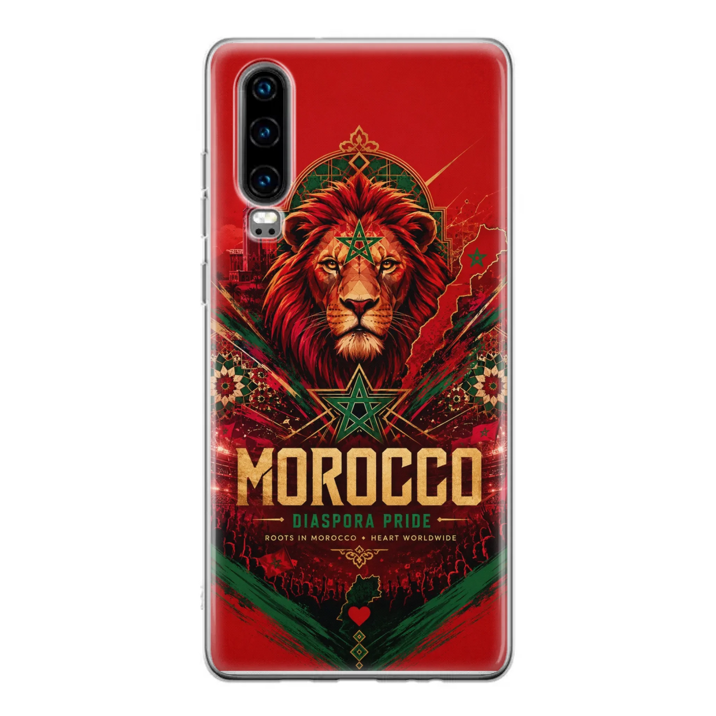 Coque de téléphone football Coupe du Monde Fierté de la diaspora - Maroc